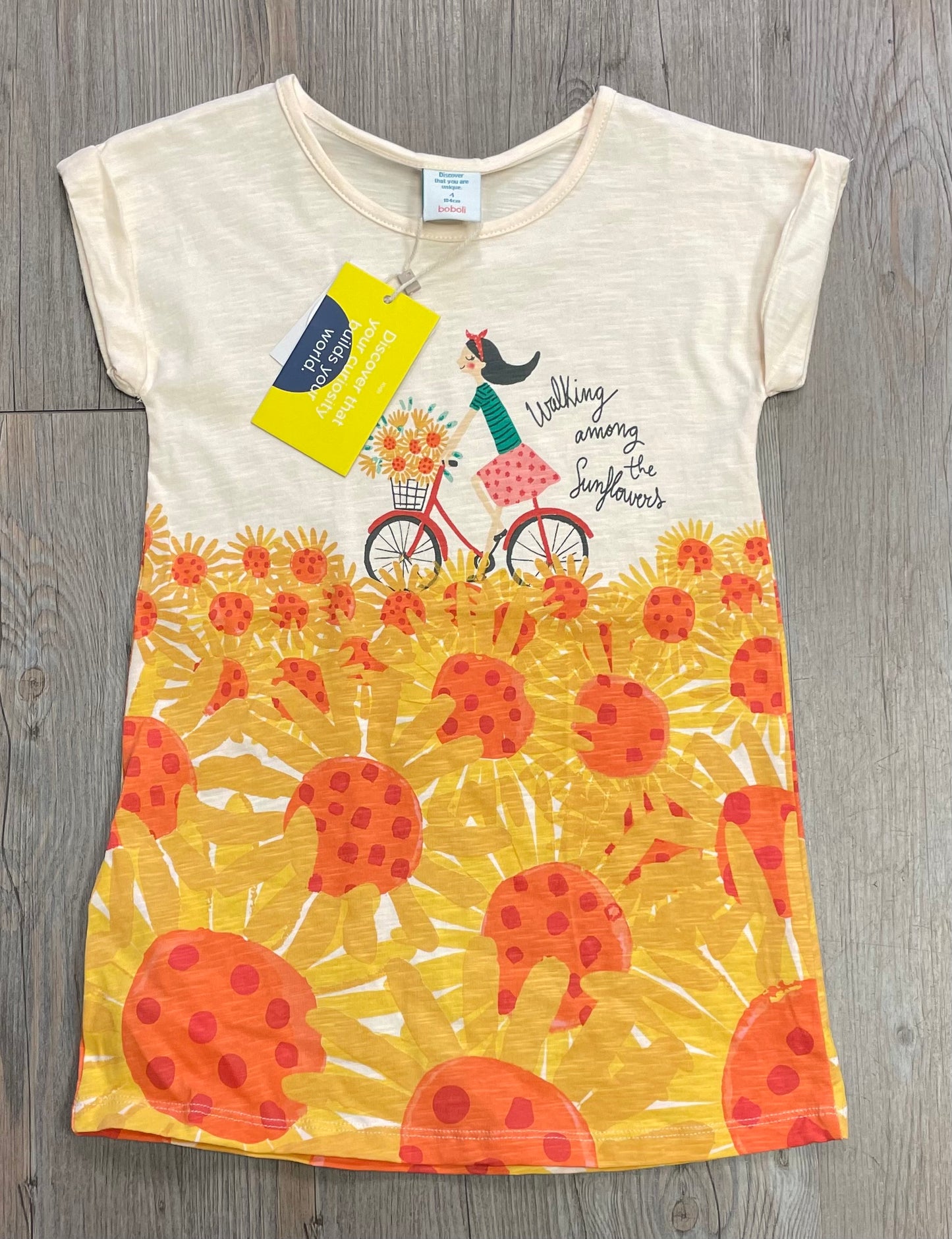 Multi Boboli Dress, 4Y