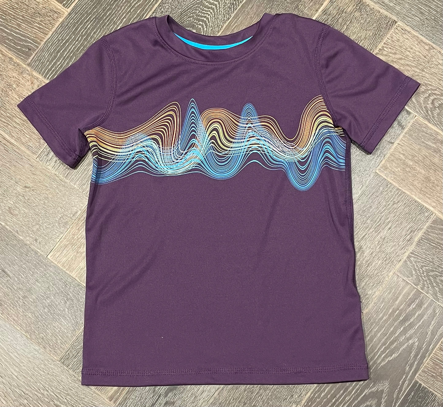 Purple All In Motion Rashguard, 4-5Y