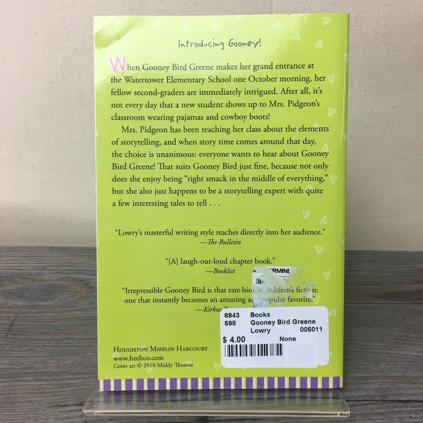 Lowry Gooney Bird Greene, None