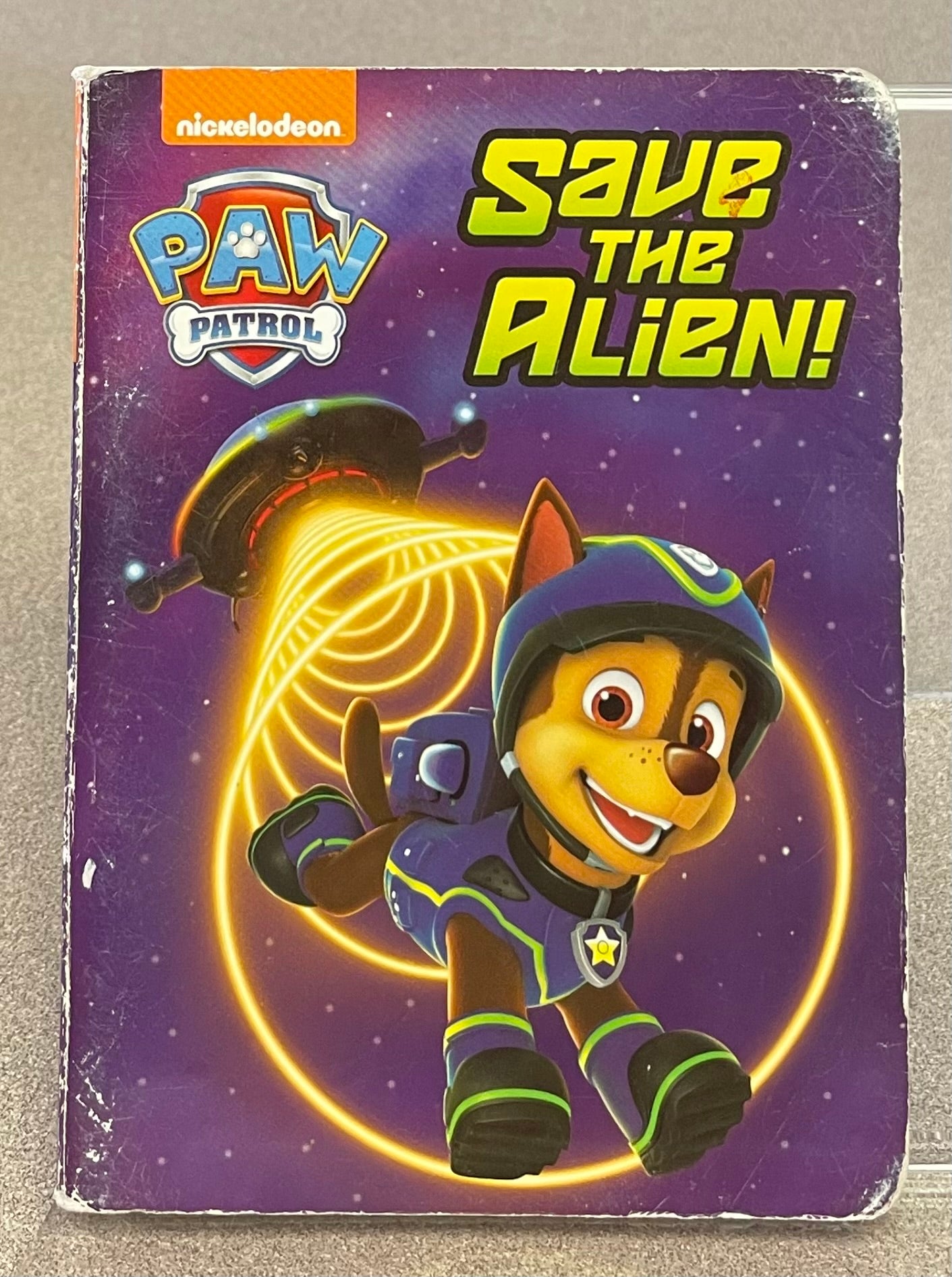 Purple Save The Alien Paw Patrol, Boardbook