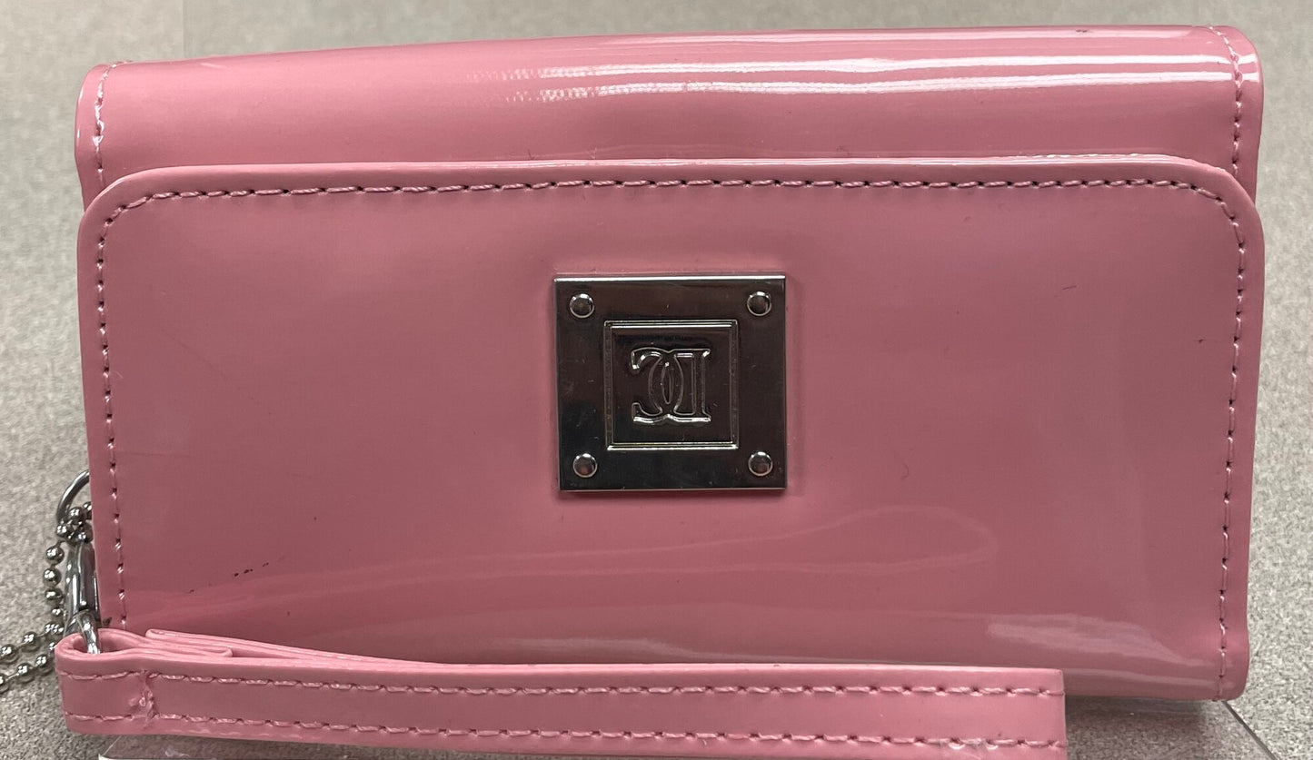 Pink Patent Wallet, None