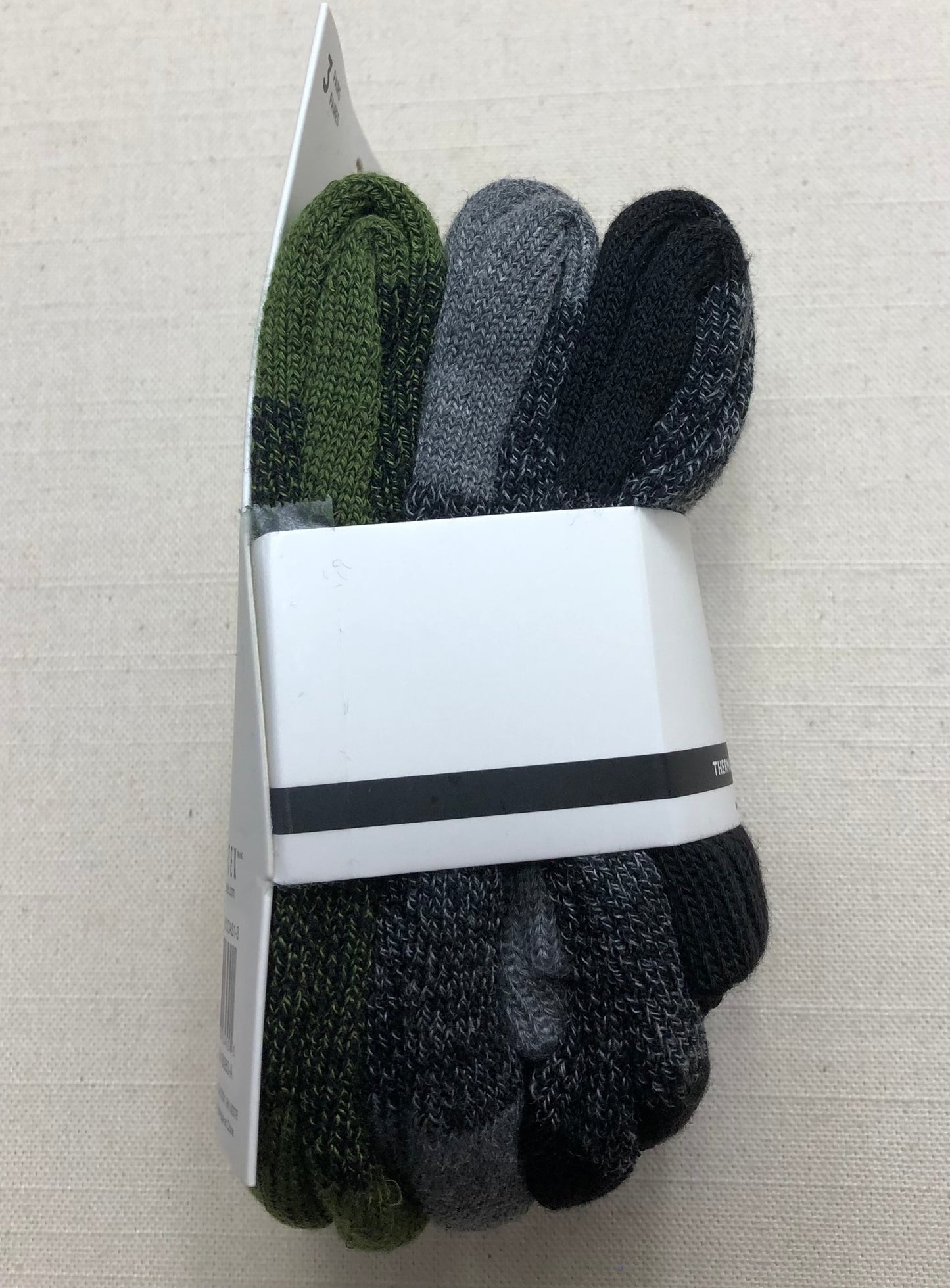 Multi 3Pack Thermal Sock, 11-2 Shoe