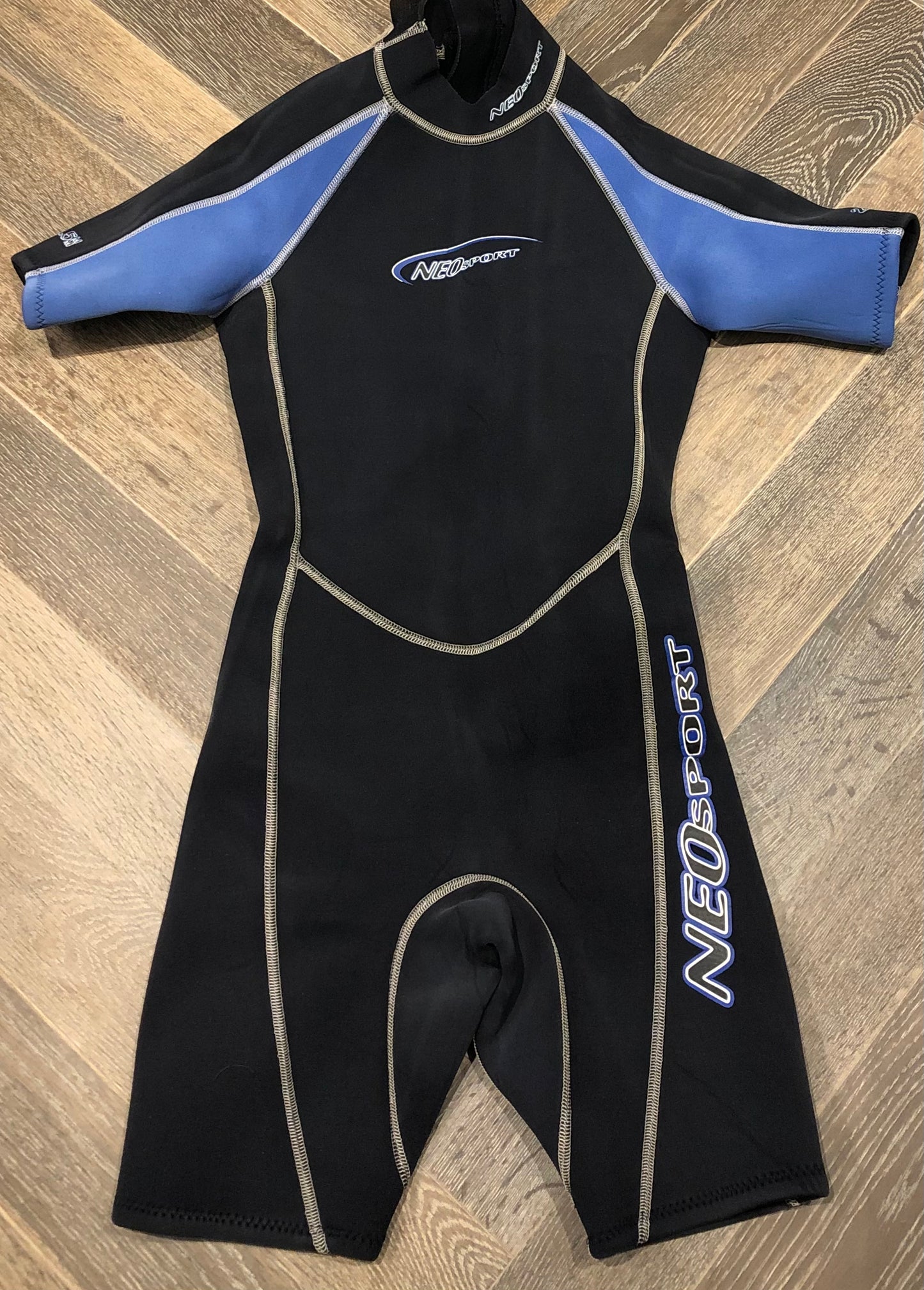 Blk/blue Neo Sport Wetsuit, 14Y