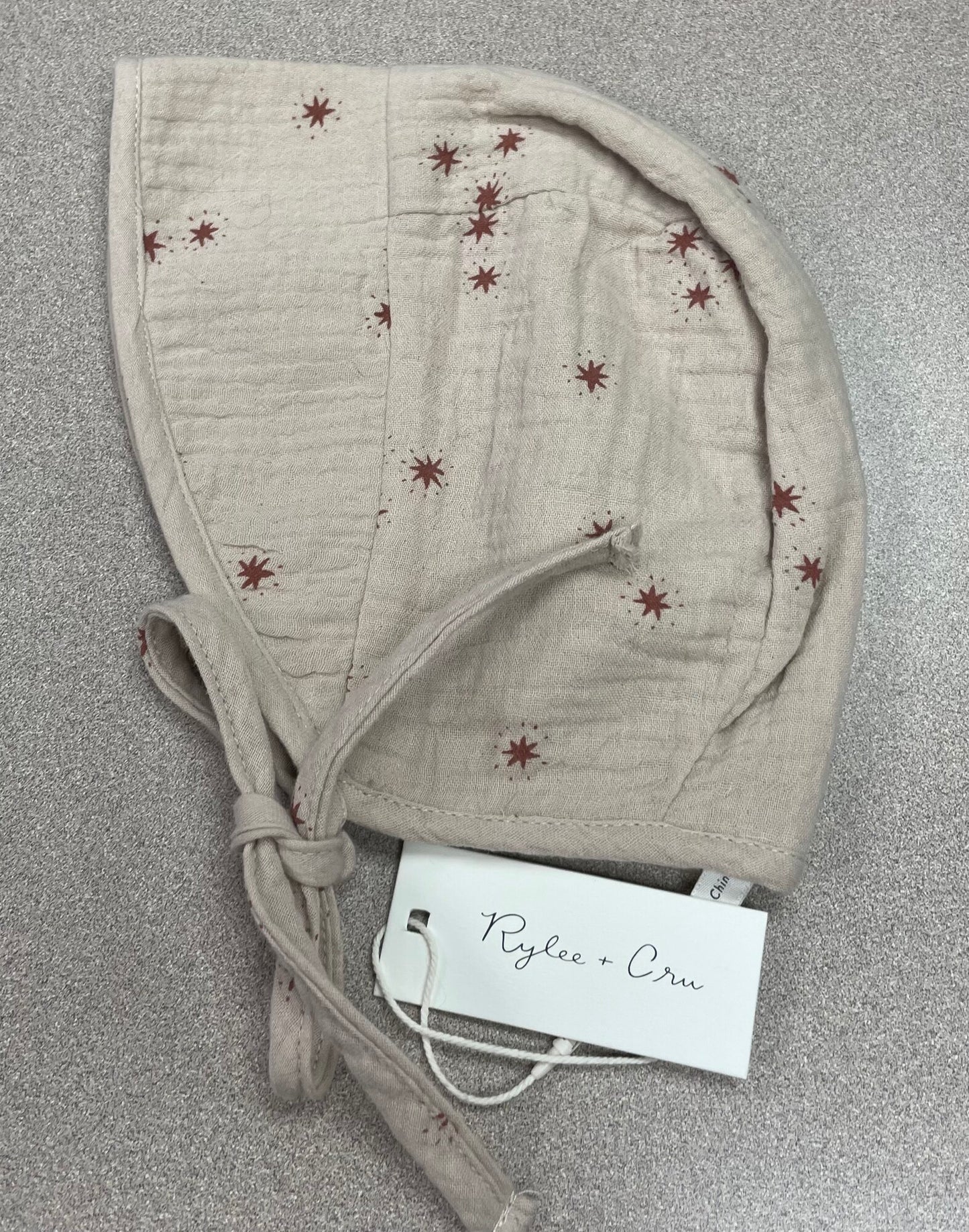 Starburs Rylee+cru Brimmed Bonnet, 6-12M