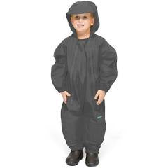 Grey Splashy Rain Suit, 5Y
