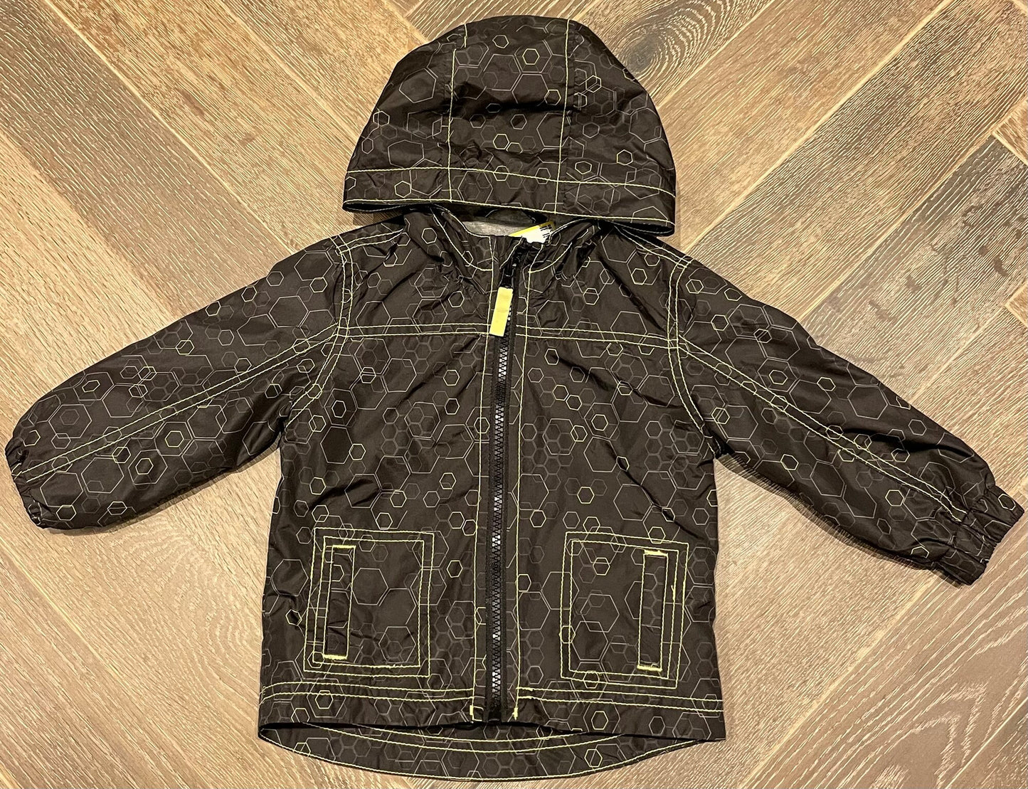 Charcoal Cherokee Lined Jacket, 12M