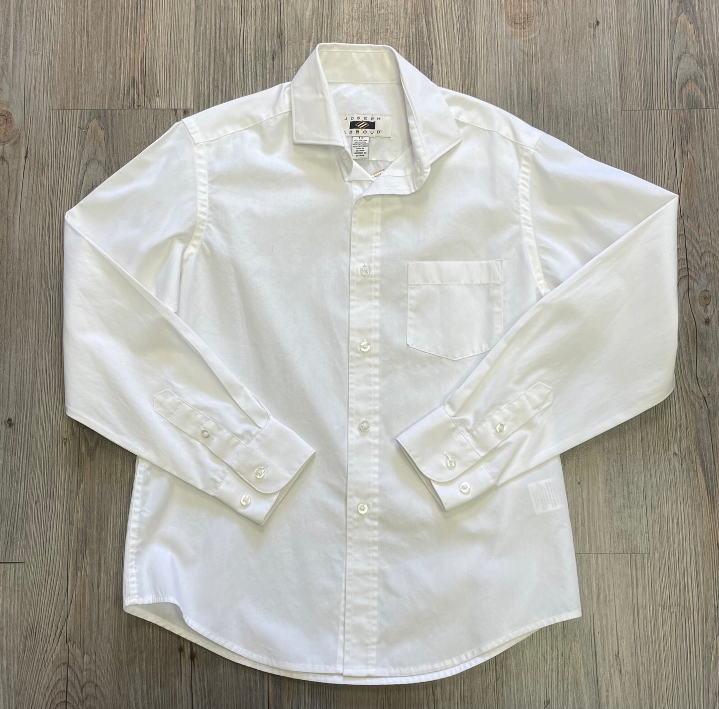 White Joseph Abboud Shirt, 12Y