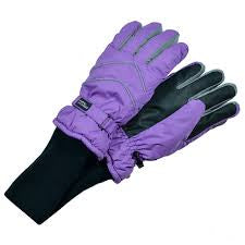 Purple Snowstoppers Nylon Glove, Age 6-10Y
