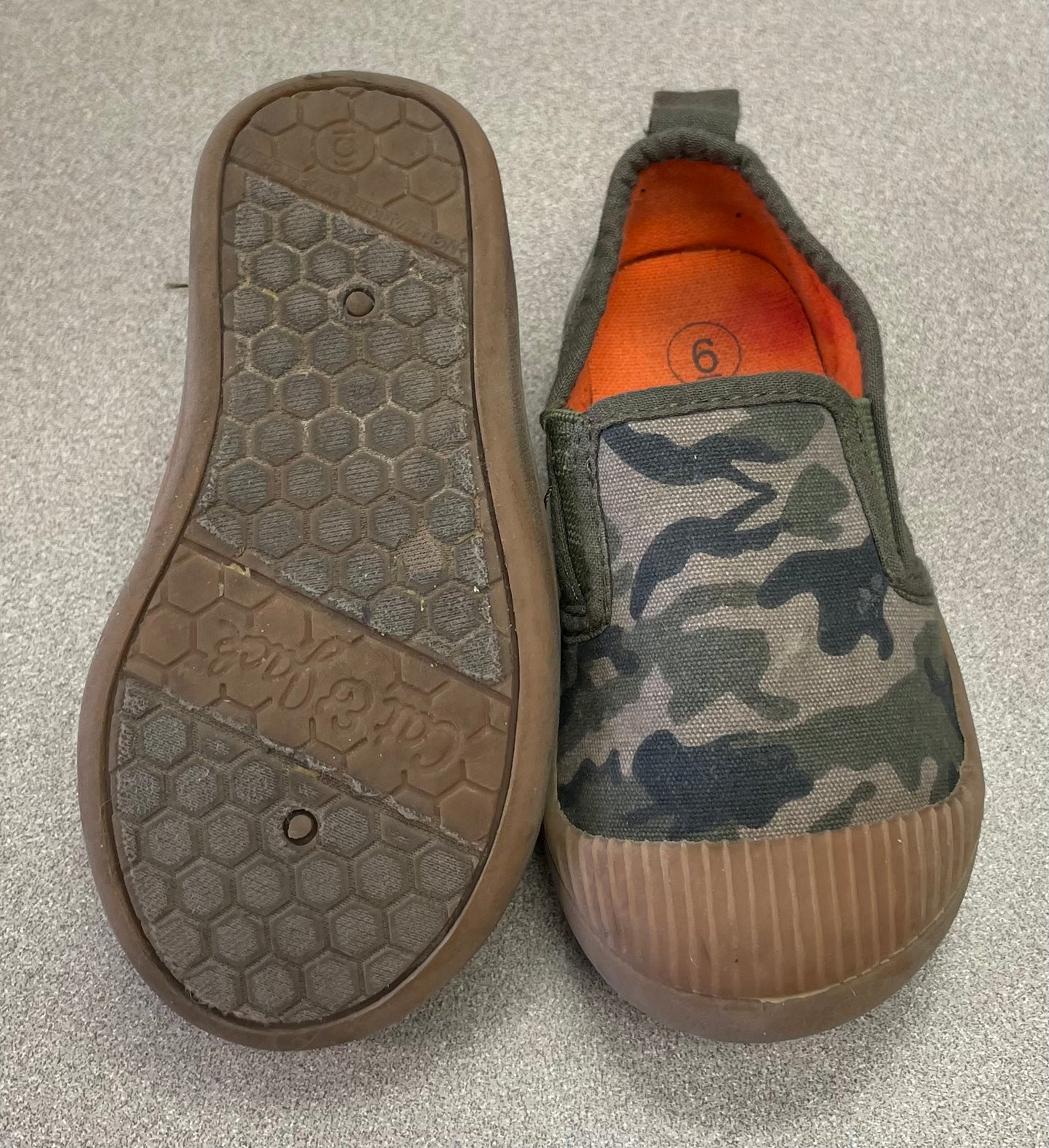 Camo Cat & Jack Slip On Shoes, 6T