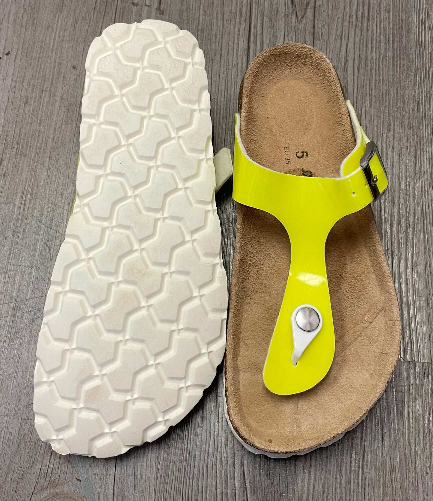 Yellow Sporting Life Flip Flop, 5Y