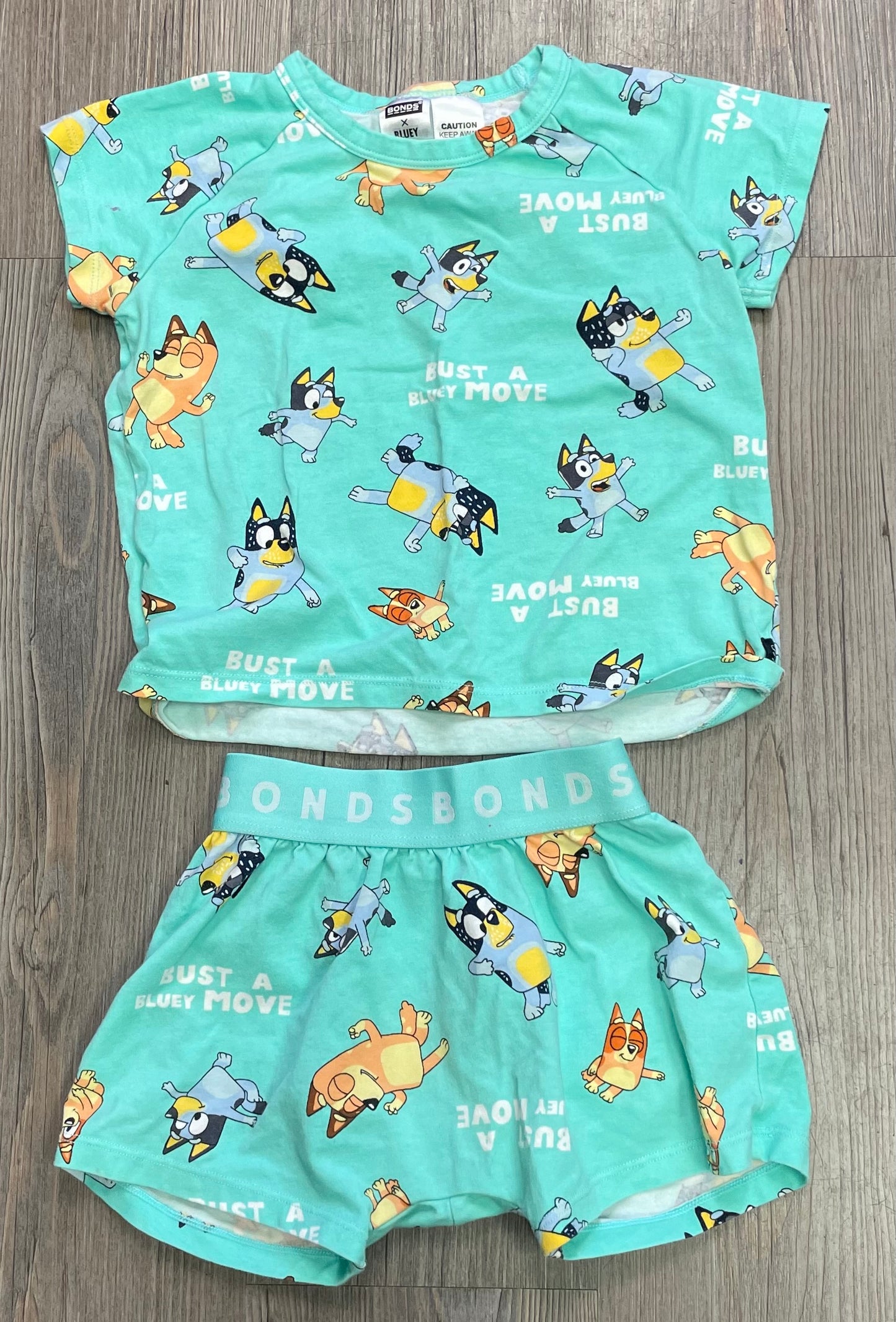 Multi Bonds Bluey Pj Set, 12-18M