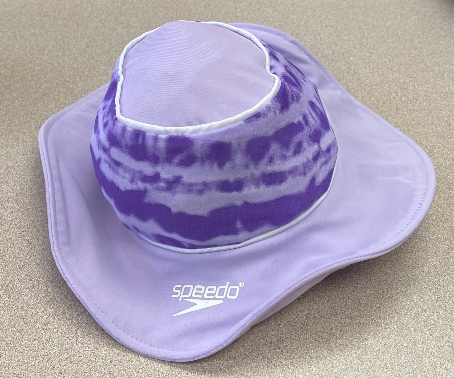 Lavander Speedo Bucket Hat, 6-12M
