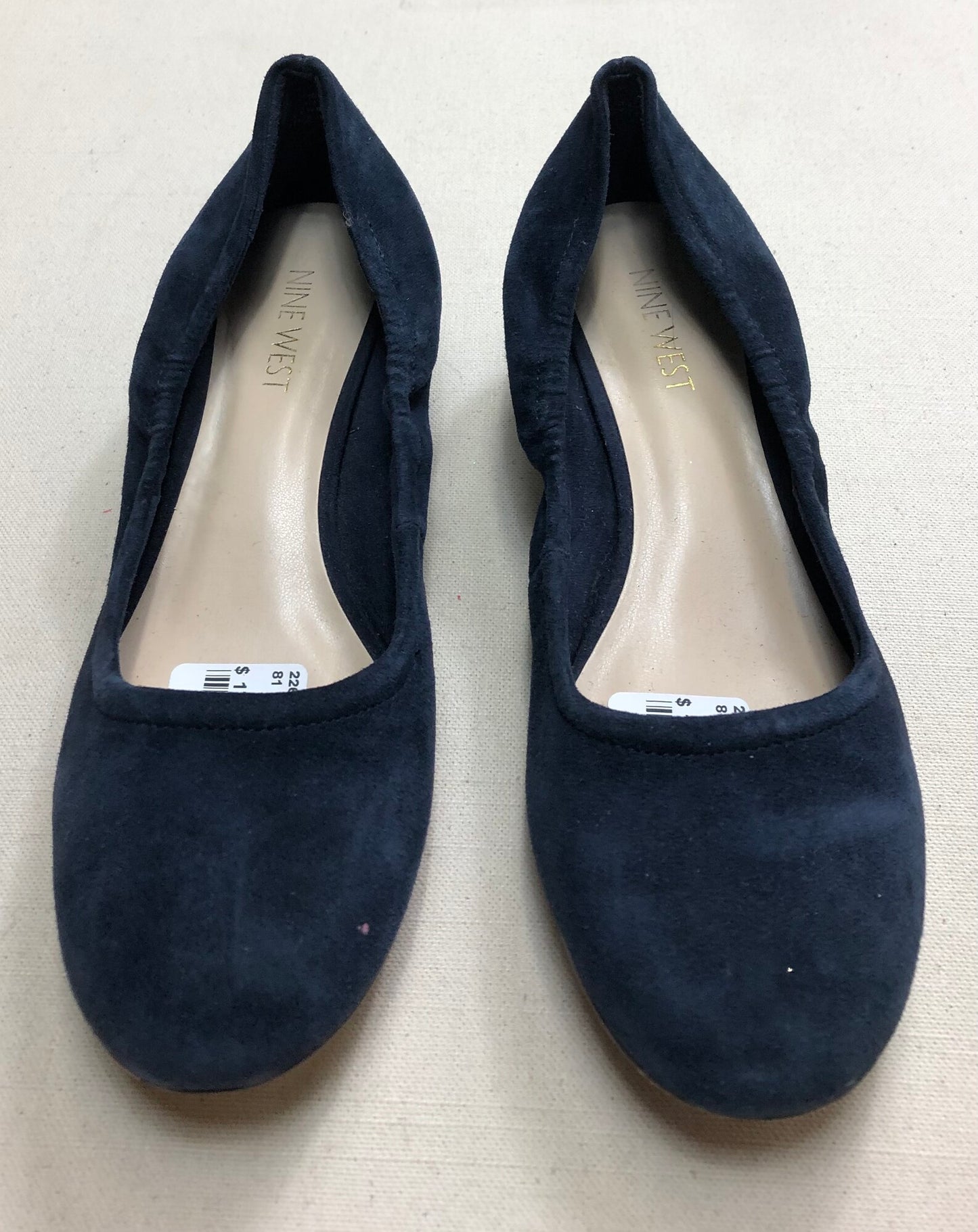 Blue Nine West Suede, 6.5Y