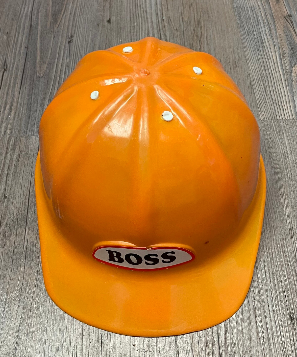 Orange Construction Hat, Toddler