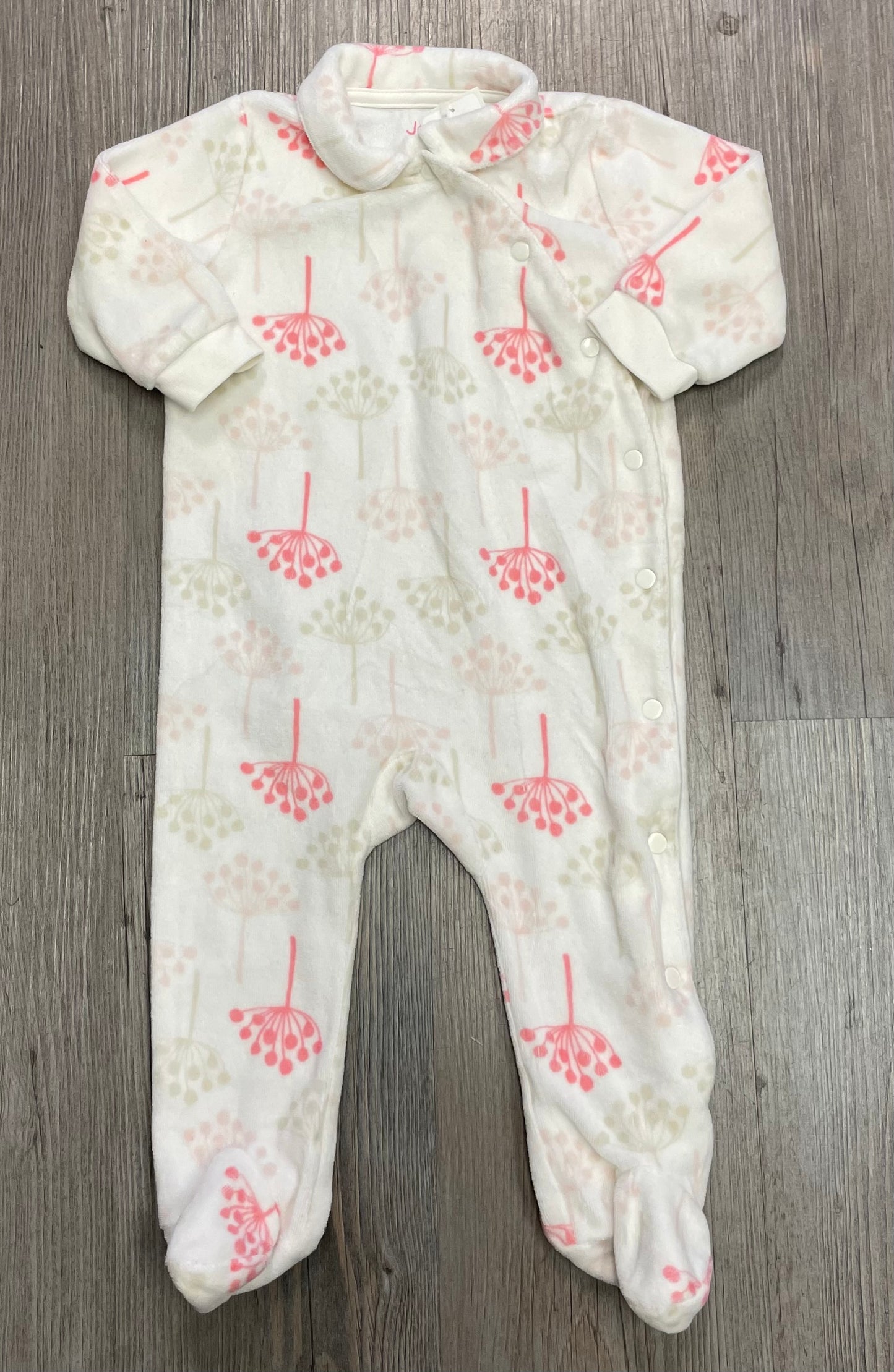 Multi Joe Fresh Pj Onesie, 9-12M