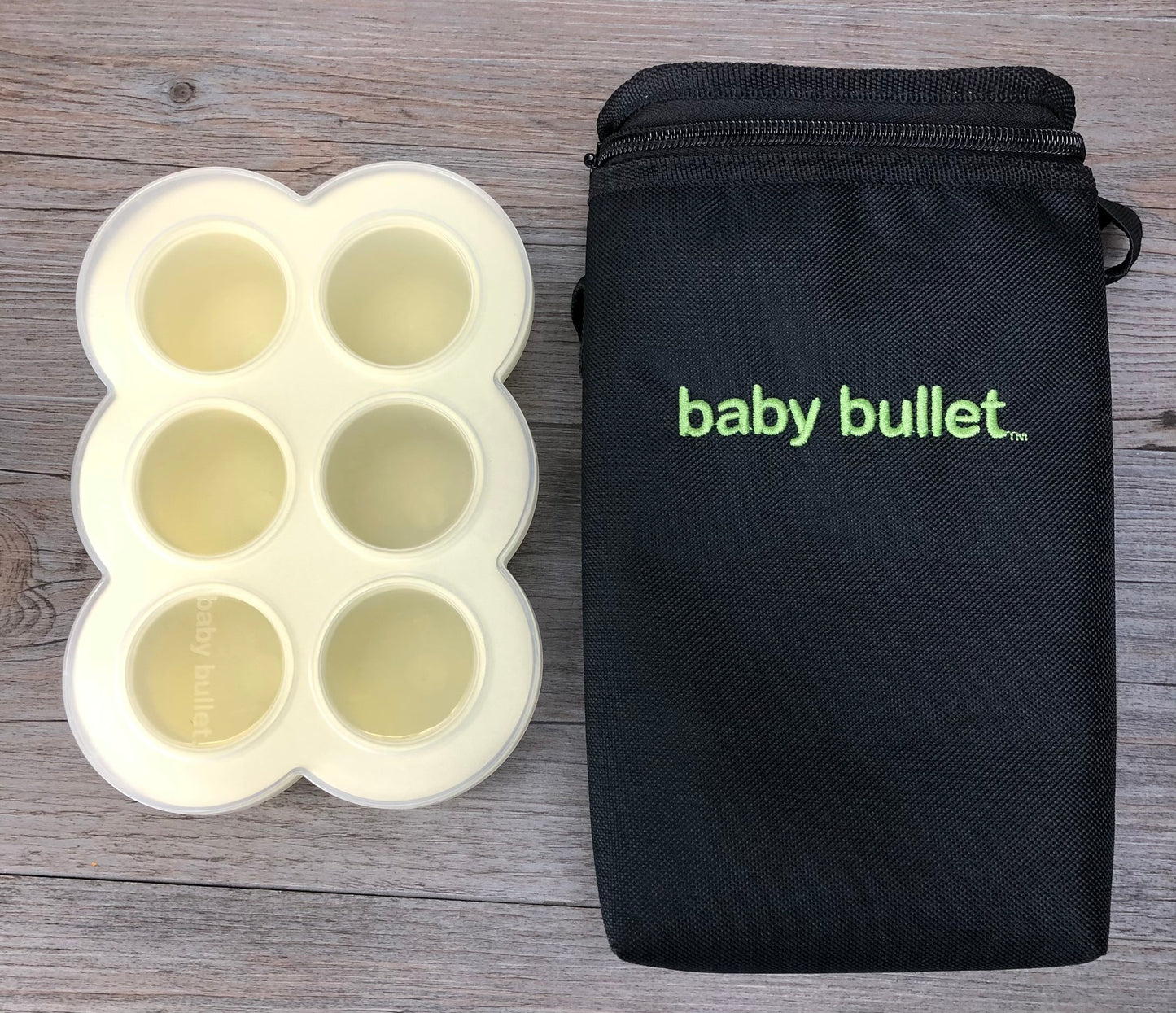 Cream Baby Bullet Food Storage, None
