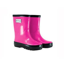 Pink STONZ RAIN BOOTS, 7T