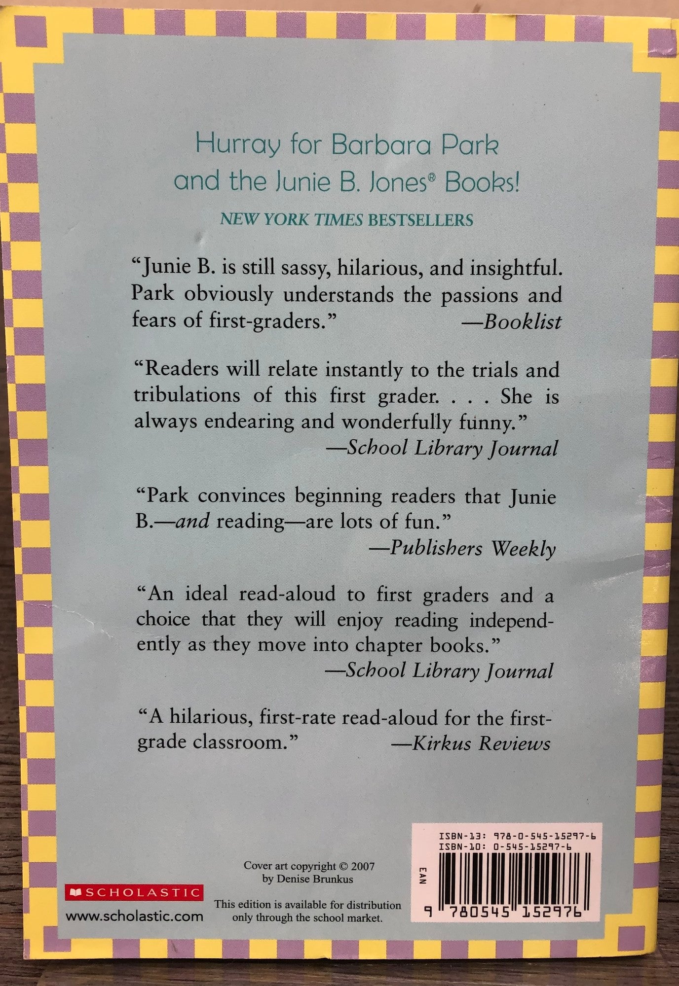 Multi Junie B First Grader Dumb, Series