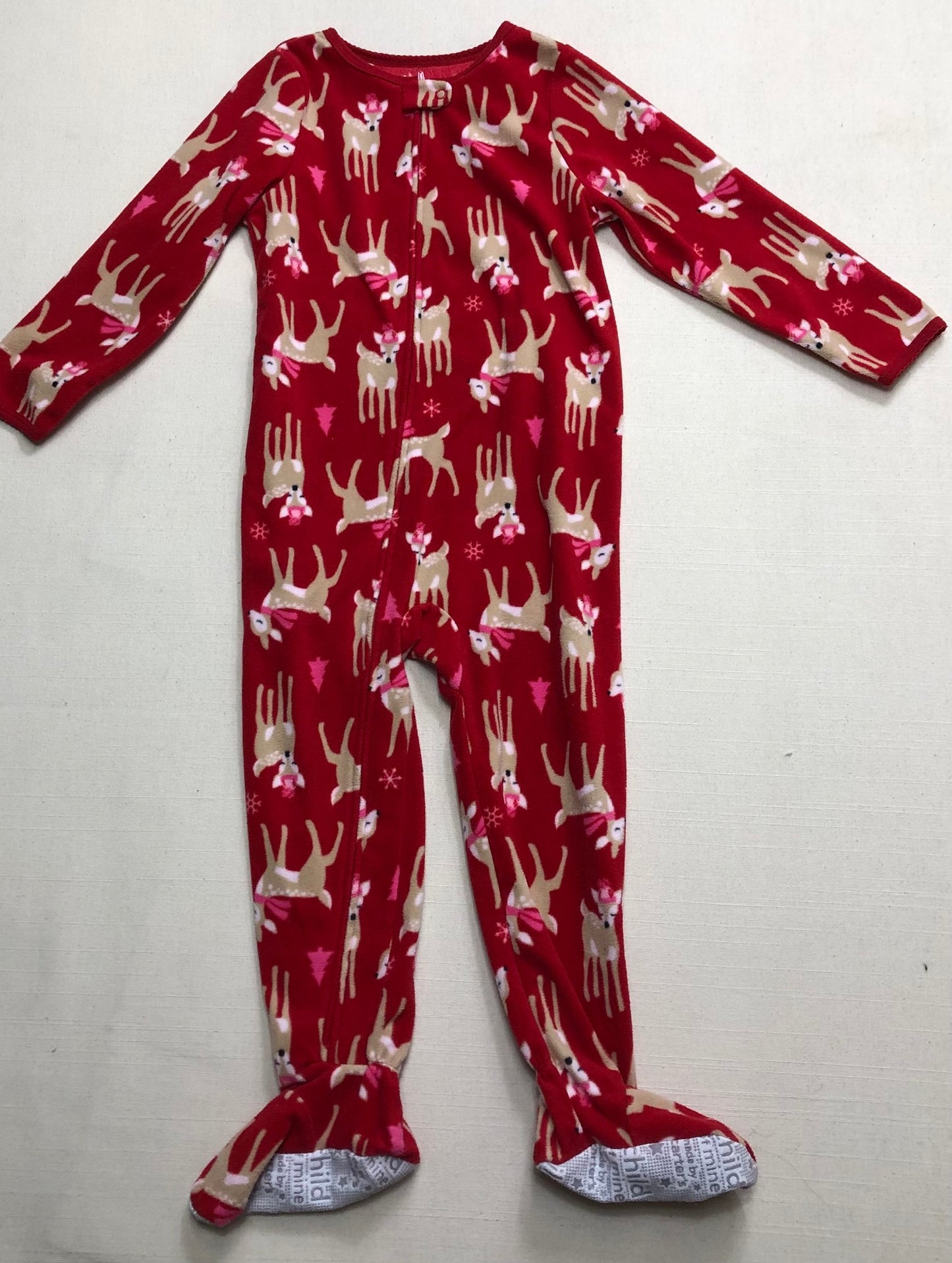 Red Carters Pj Onesie, 4Y