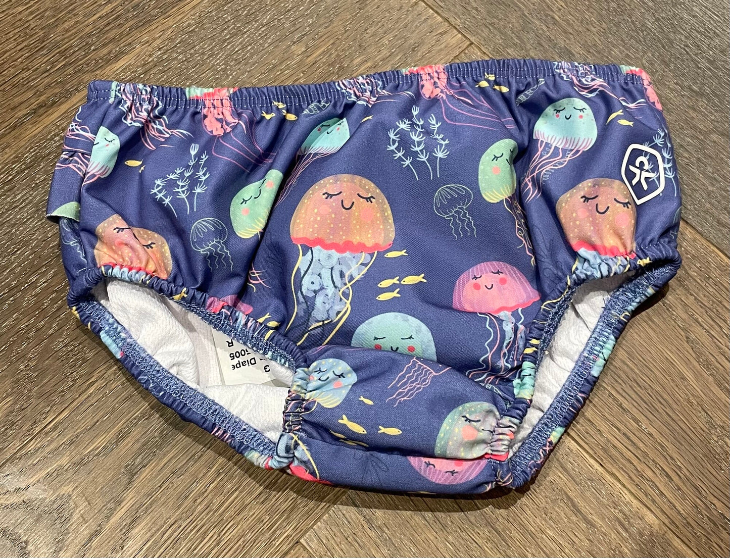 Blue Color Kids Swim Diaper, 1Y
