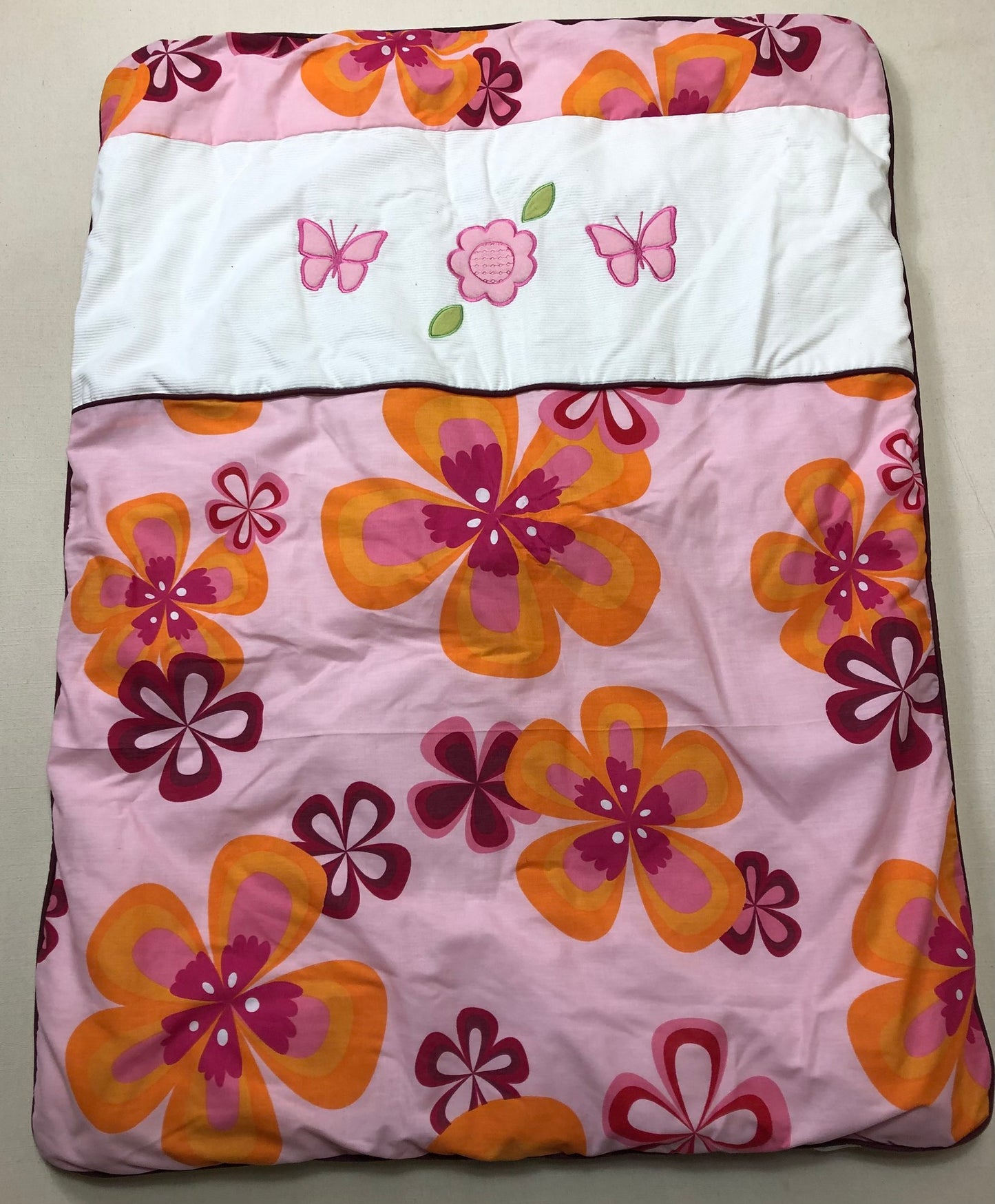 Pink Crib Duvet Set, Crib