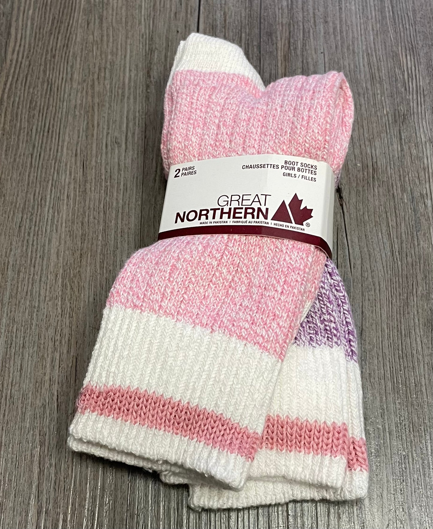 Purple GN Boot Socks, 13-4 Shoe