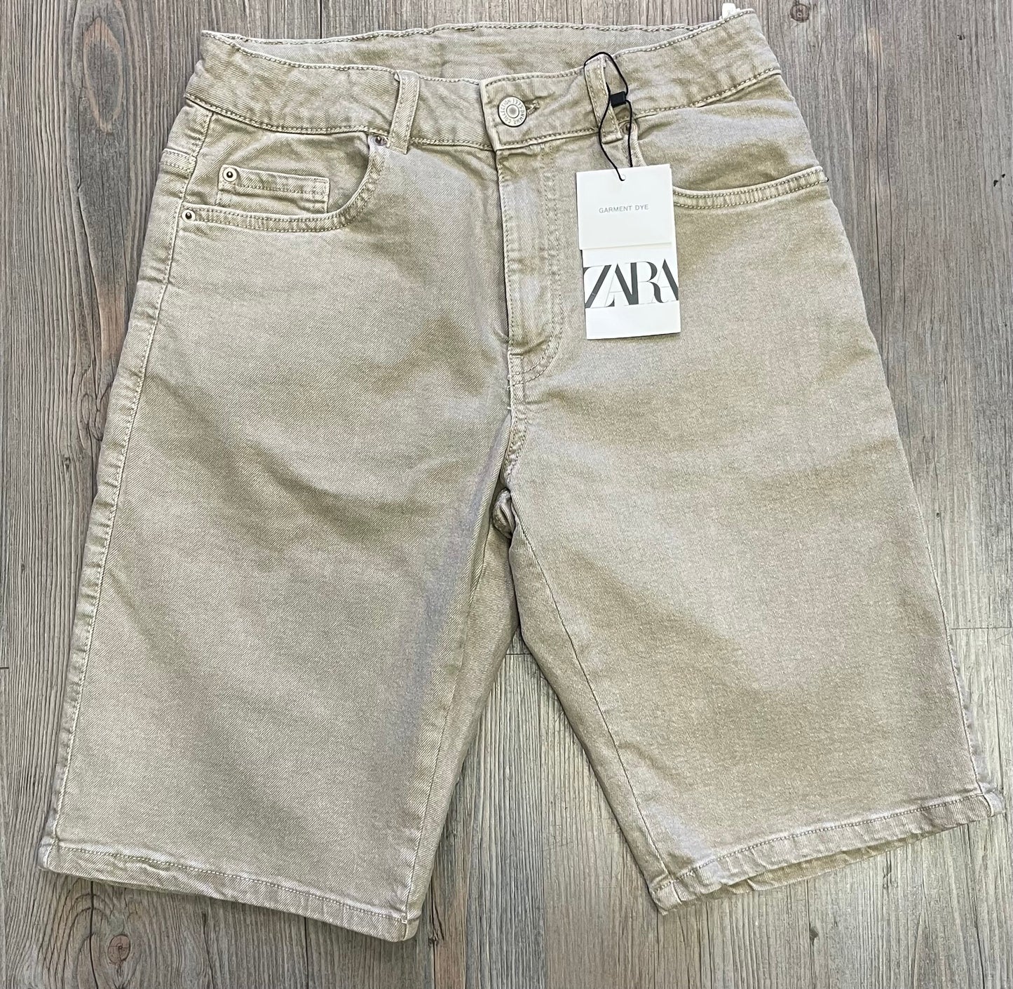 Brown Zara Denim Shorts, 13-14Y