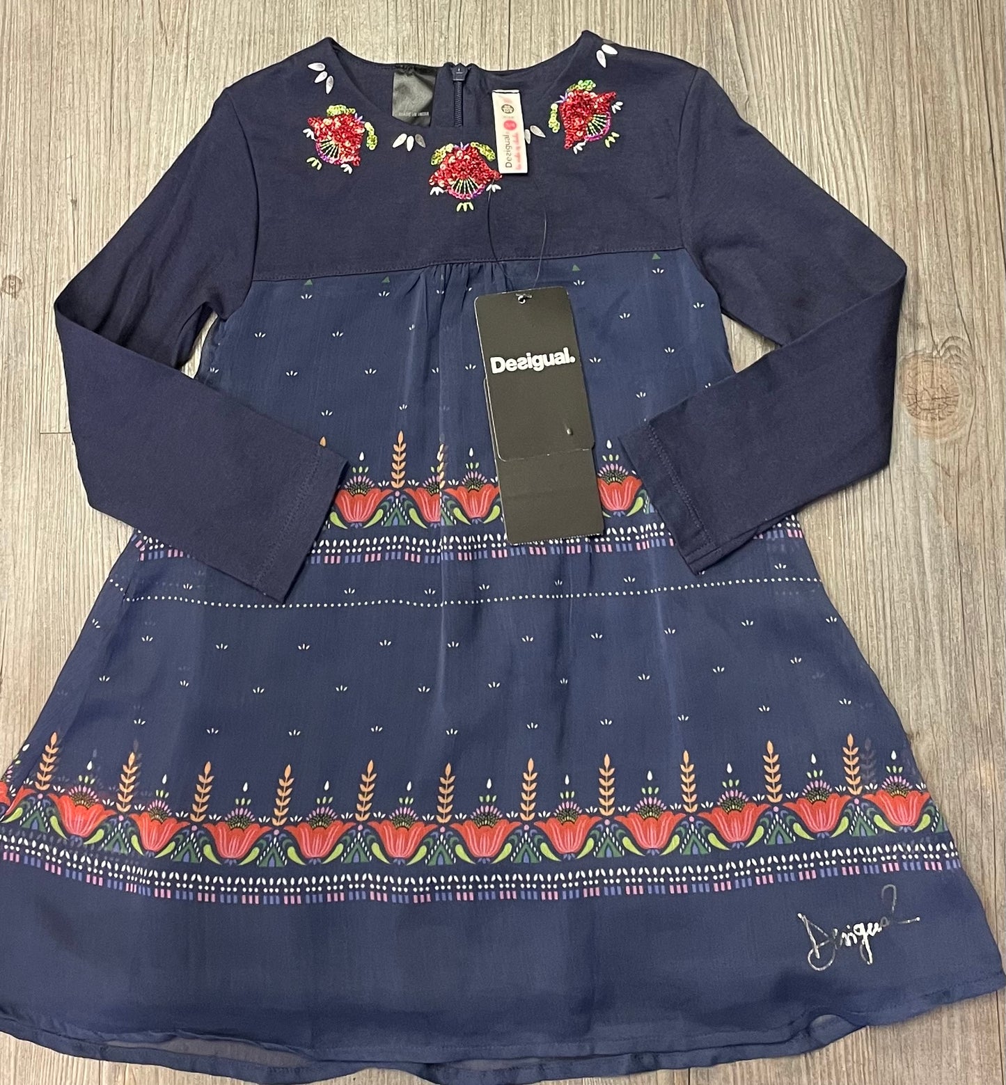 Multi Desigual Dress, 3-4Y