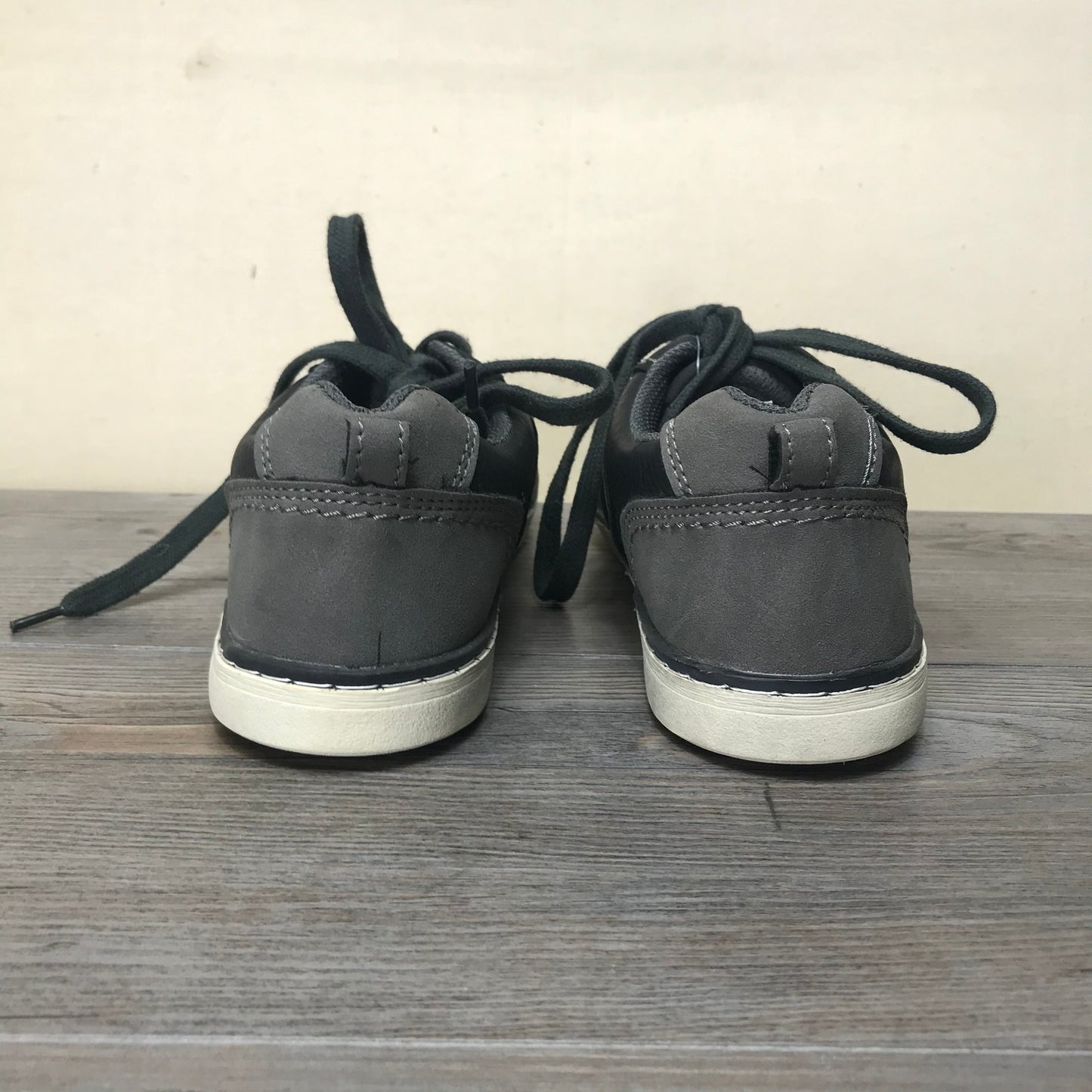 Black BBK Leather Shoes, 5Y