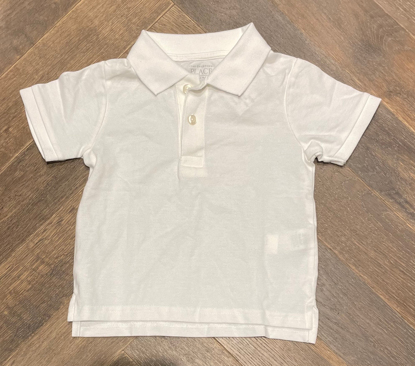 White Childrens Place Polo, 18-24M
