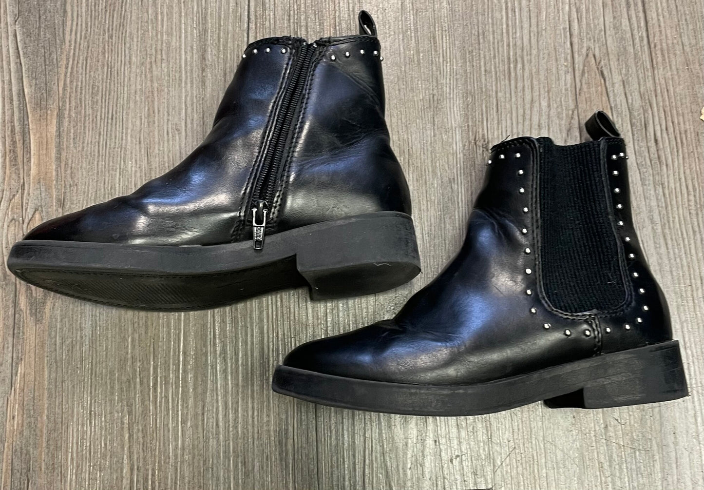 Black Zara Ankle Boots, 12Y