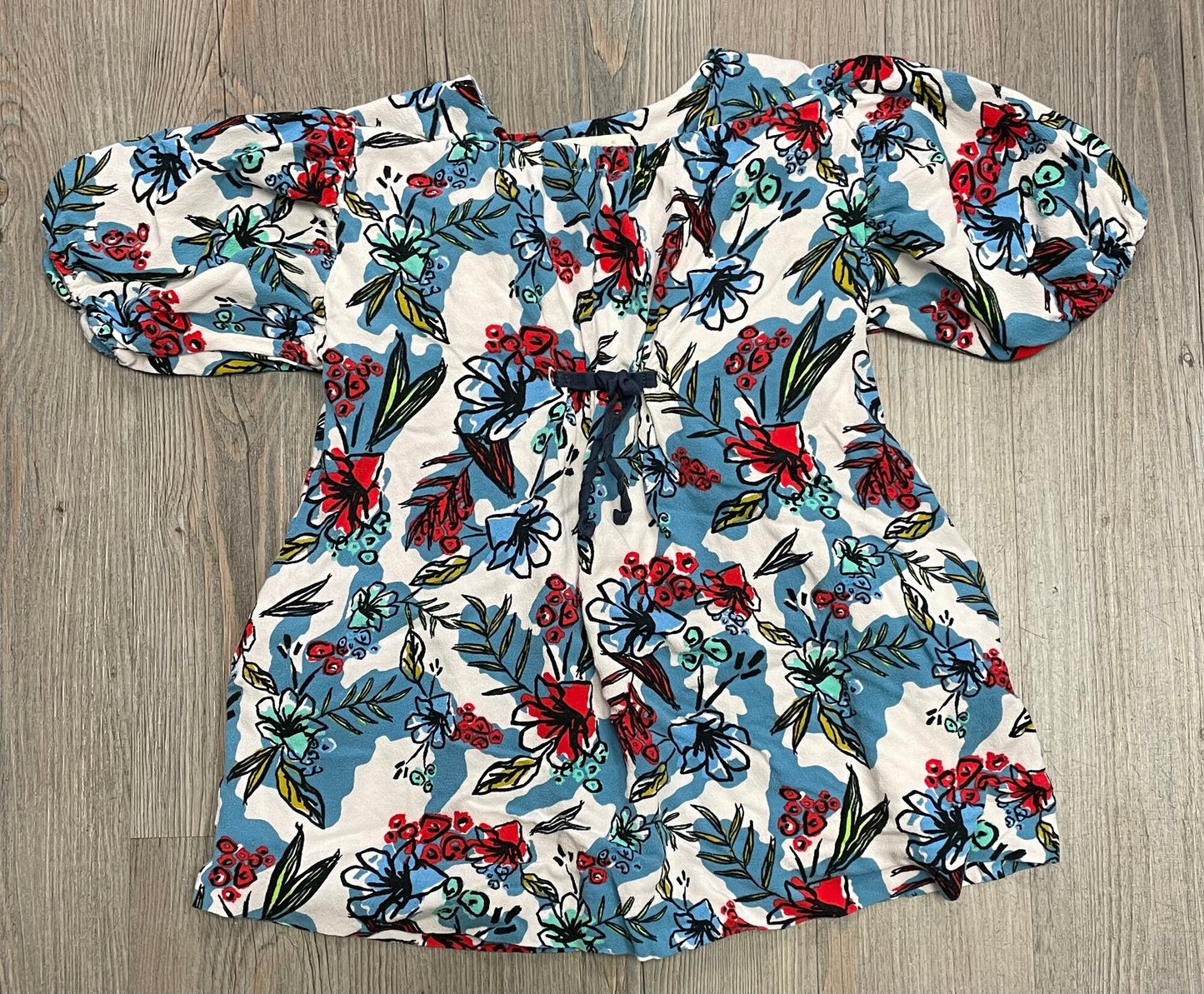 Floral Zara Tunic Top, 5Y