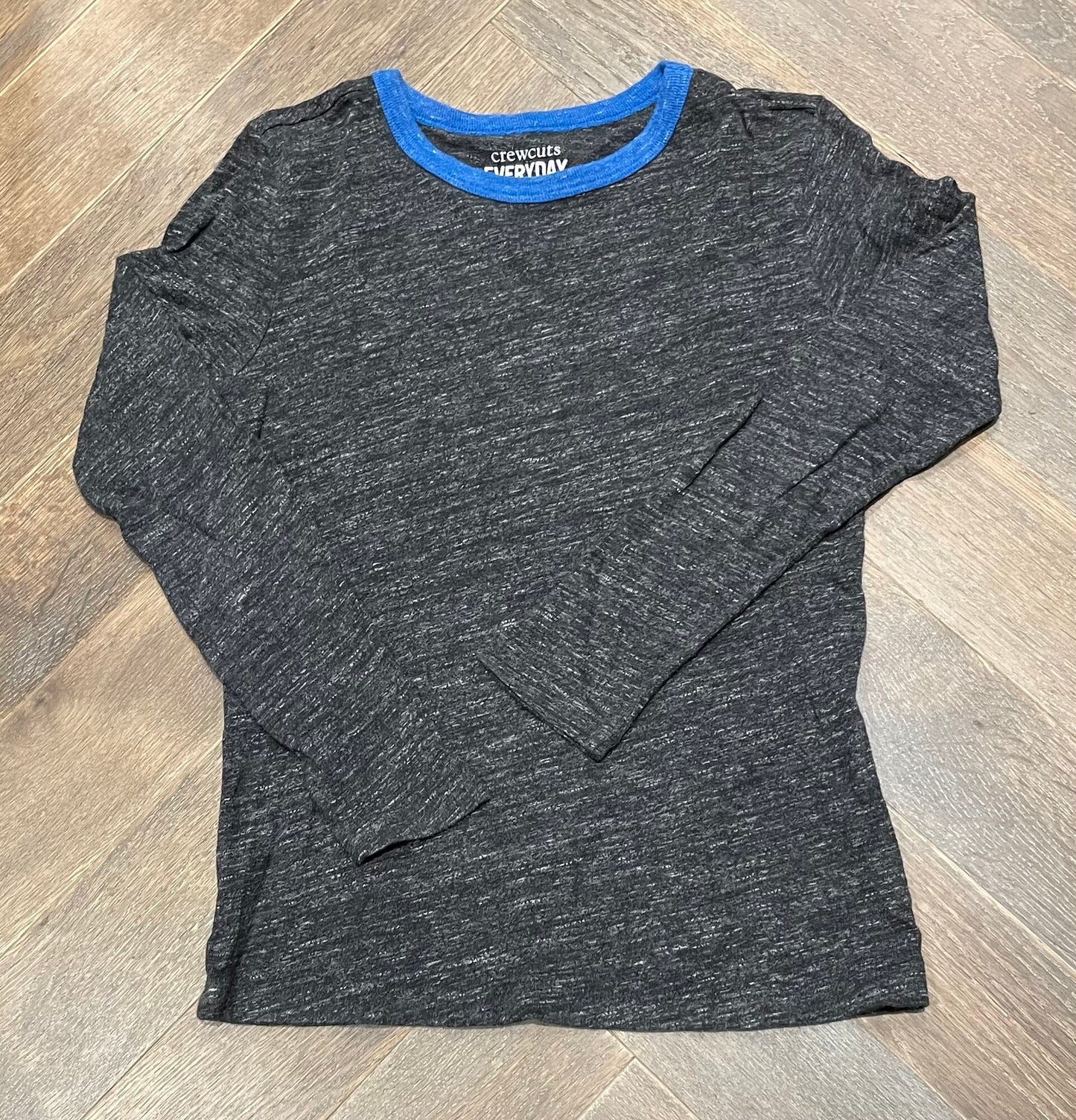 Black Crewcuts Everyday LS Tee, 6-7Y