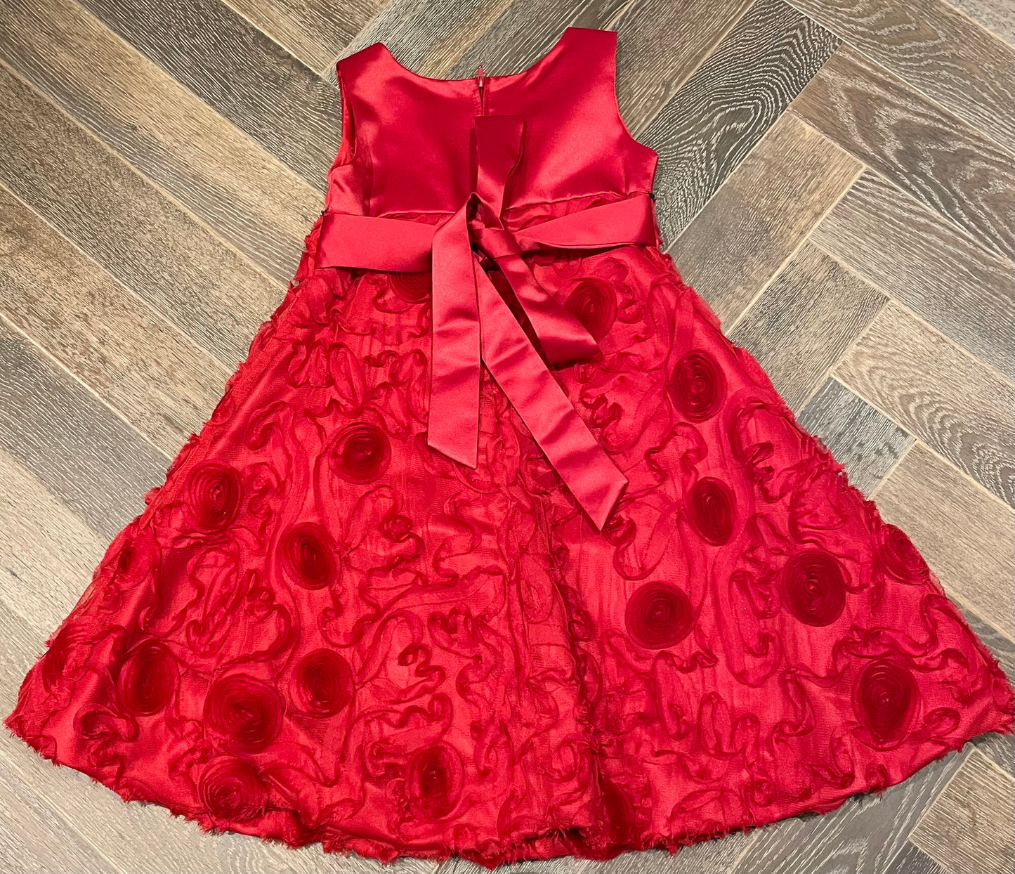 Red Good Girl Holiday Dress, 8Y