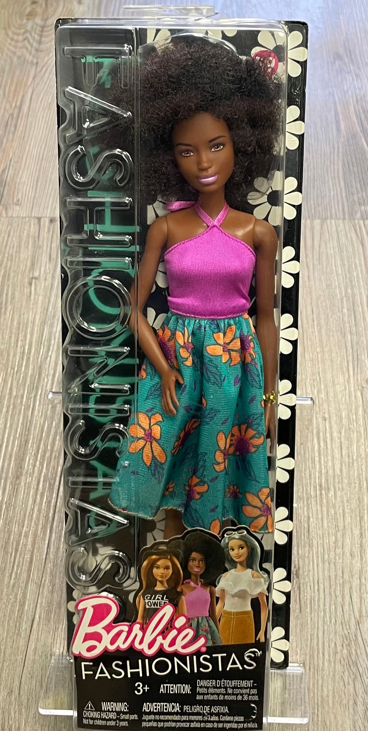 Multi Barbie Fashionista #59, NEW