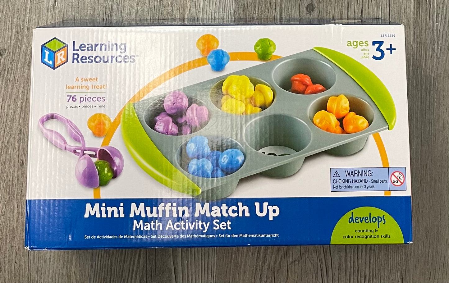 Multi Mini Muffin Match Up, 3Y+