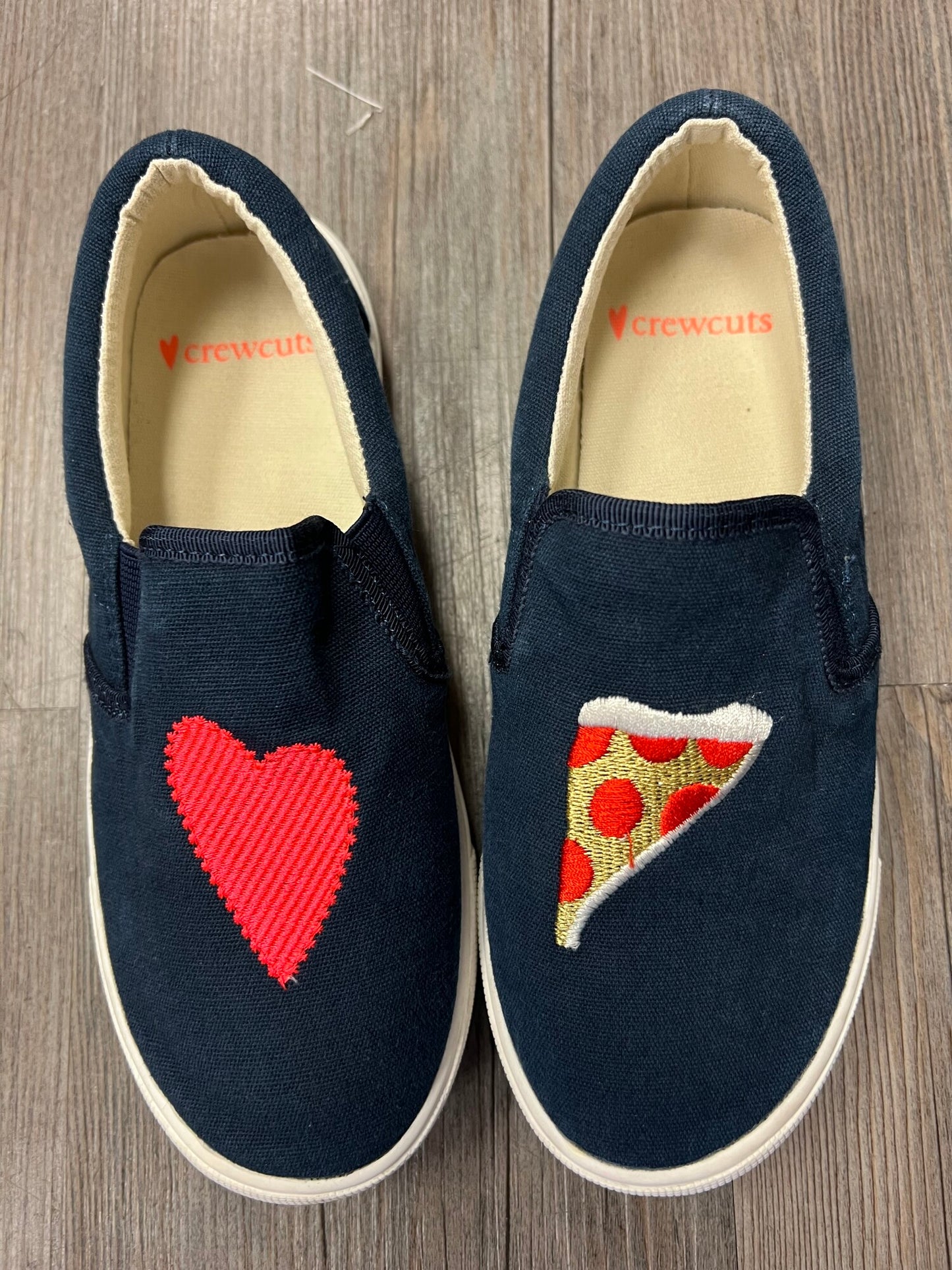 Navy Crewcuts Slip On, 2Y