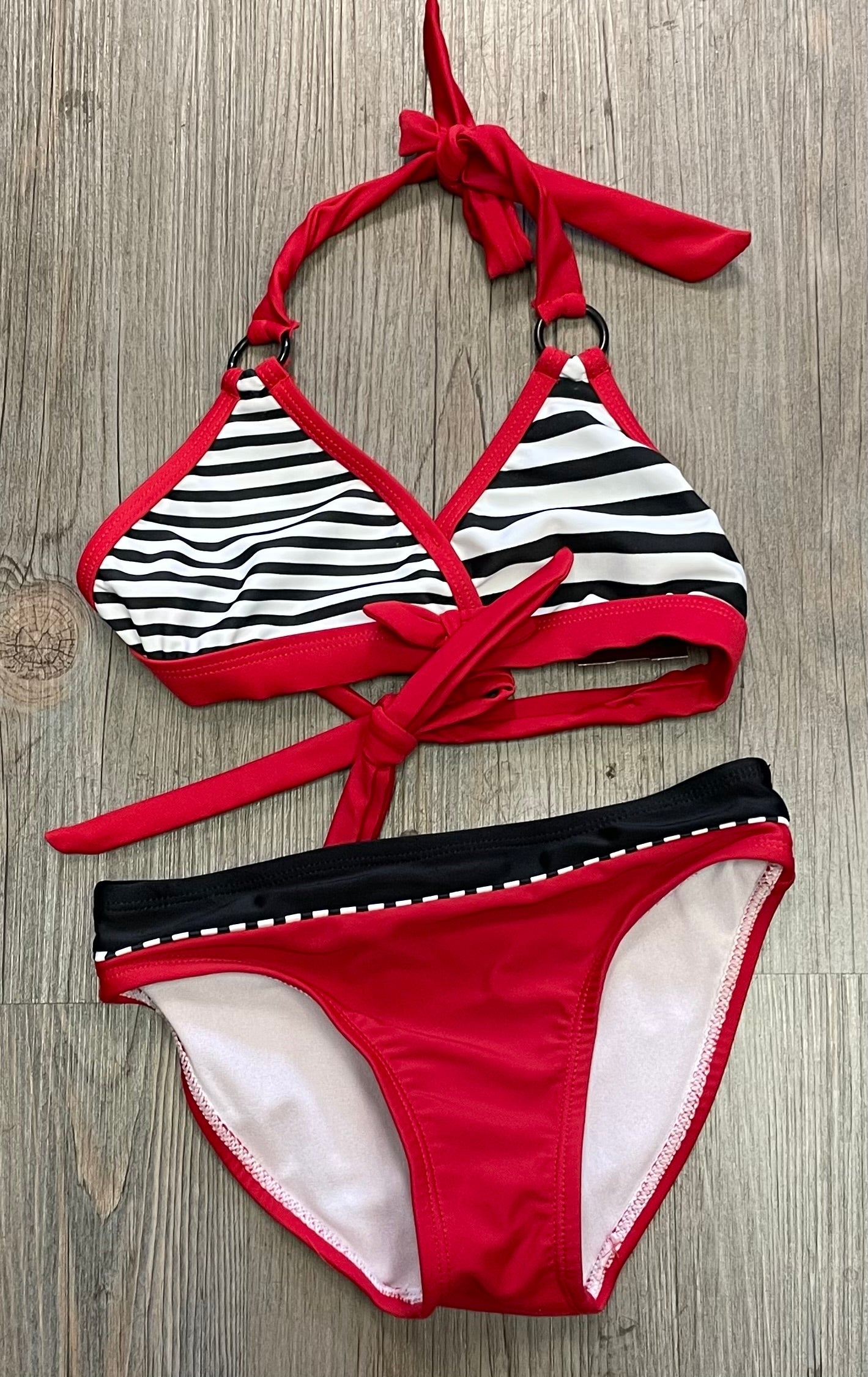 Multi Nano Bathing Suit 2pc, 6Y