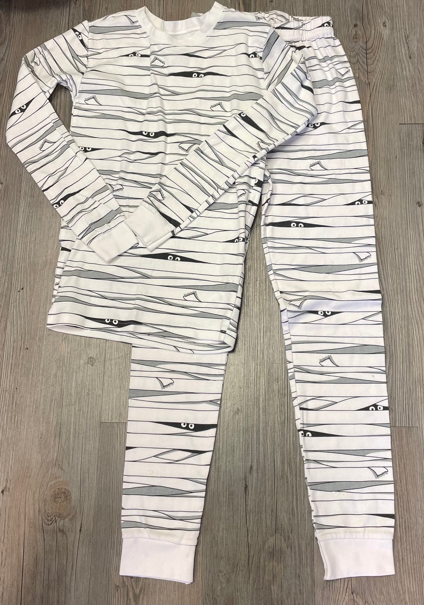 Blk/whit Petit Lem Pj Set, 12Y