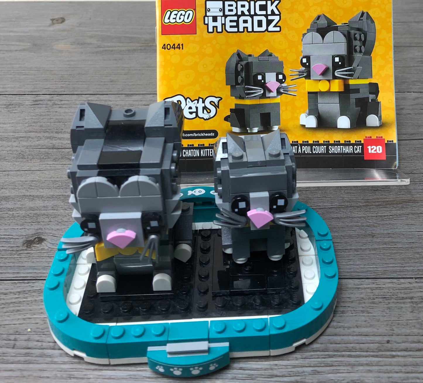 Multi Brick Headz Pets 40441, 8Y+