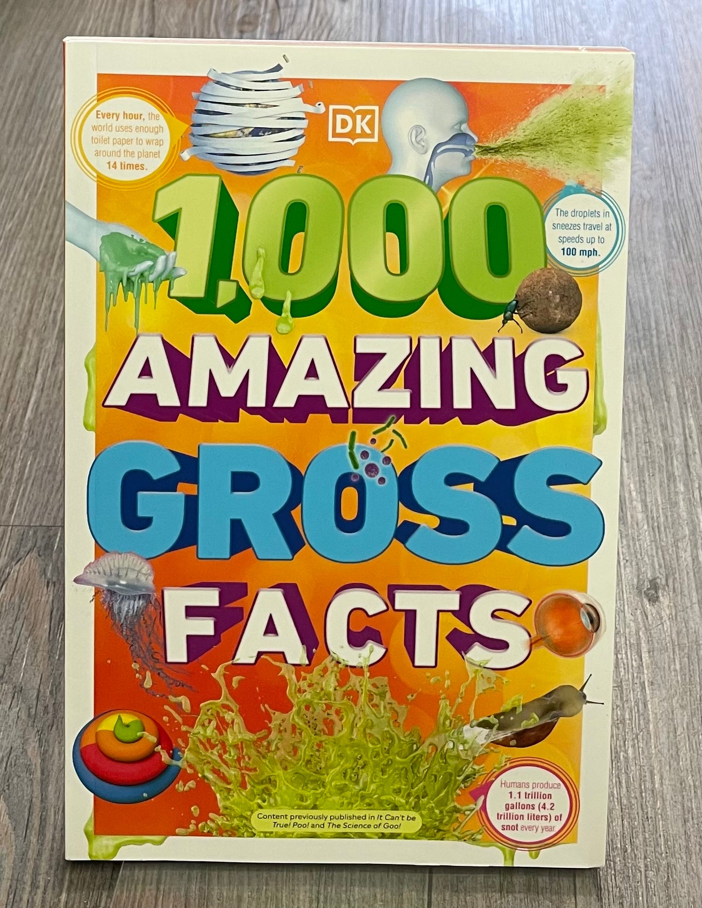 Multi 1000 Amzing Gross Facts, Paperback