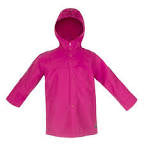 Pink Splashy Rain Jacket, 6-7Y