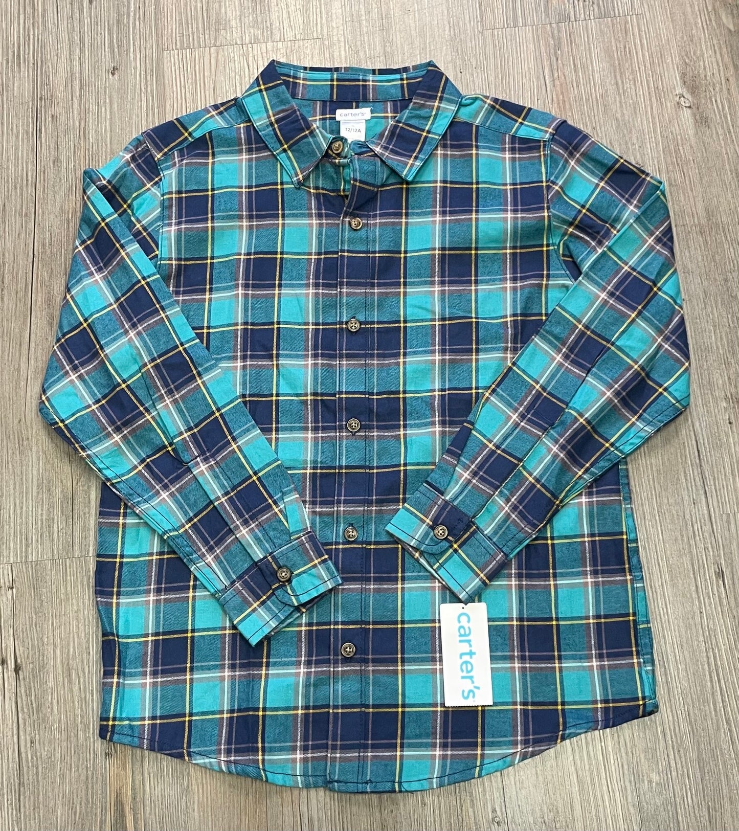 Multi Carters Shirt LS, 12Y