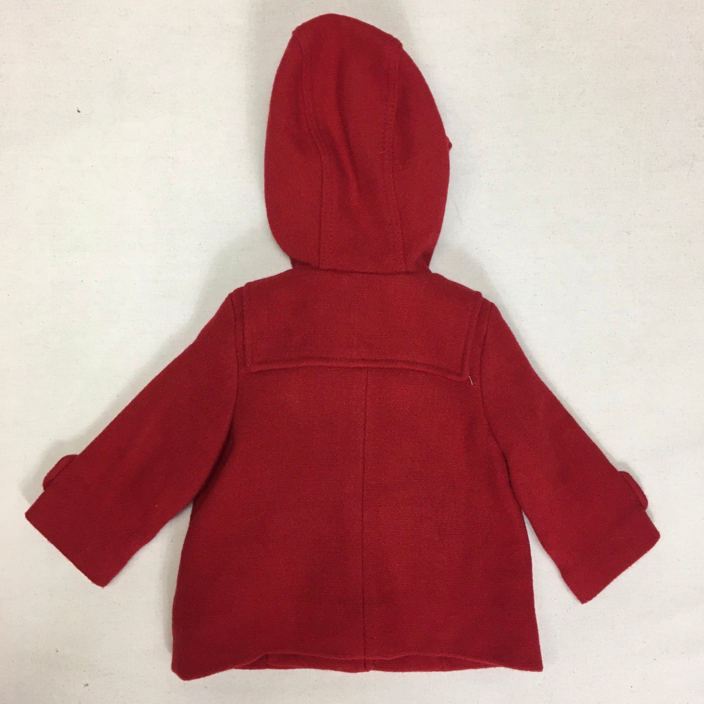 Red Gap Fall Coat, 12-18M