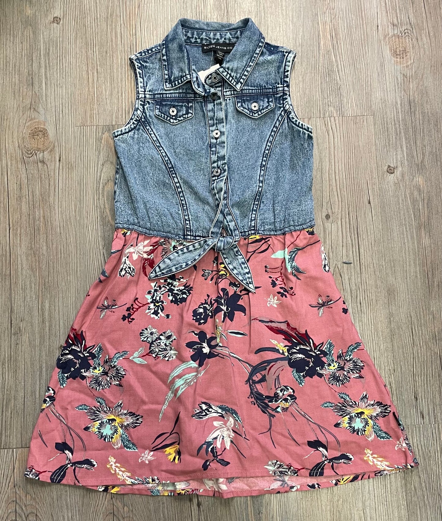 Multi Silver Jeans Co Dress, 6Y