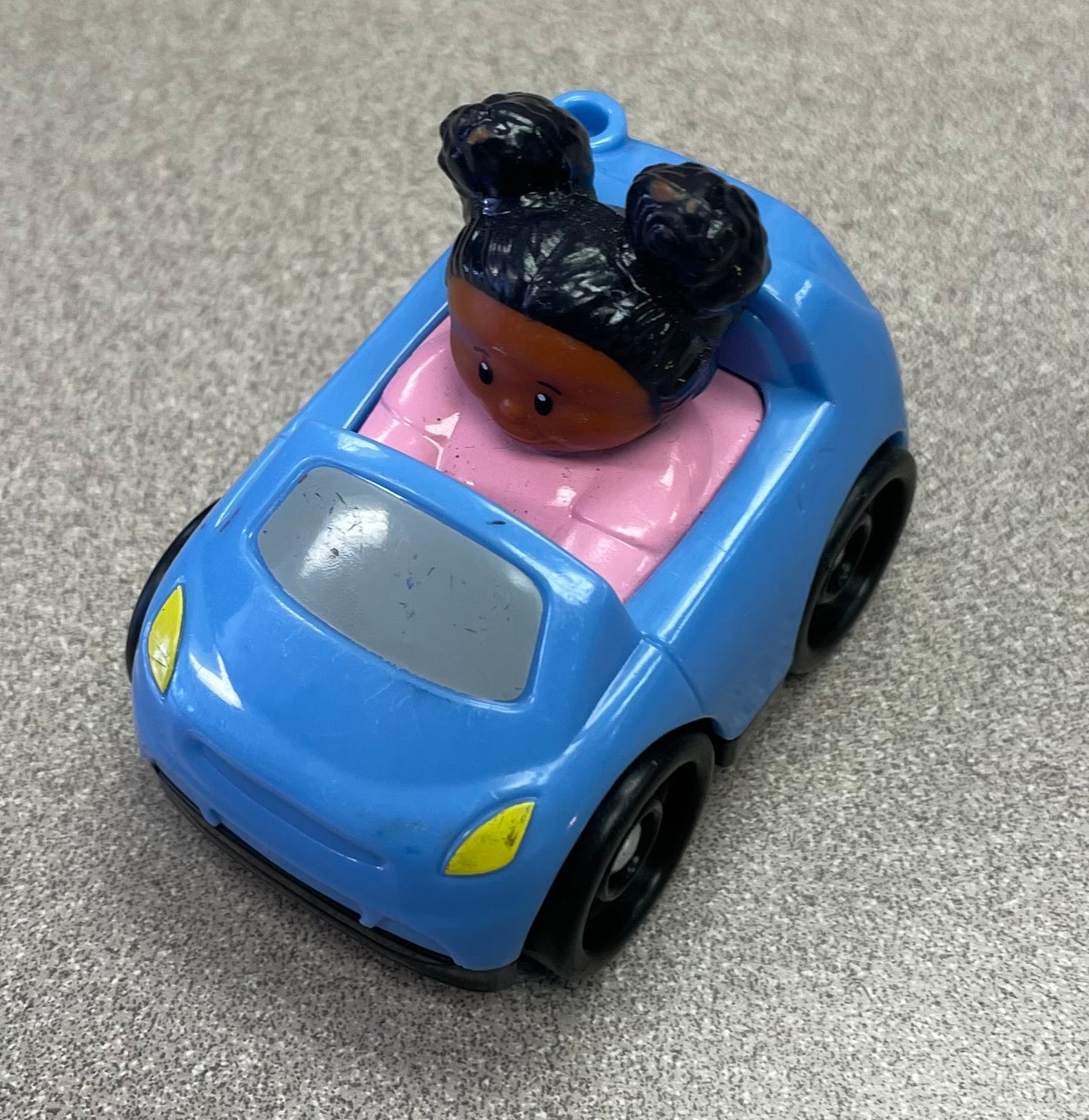Blue Little People Mattel Car, Small