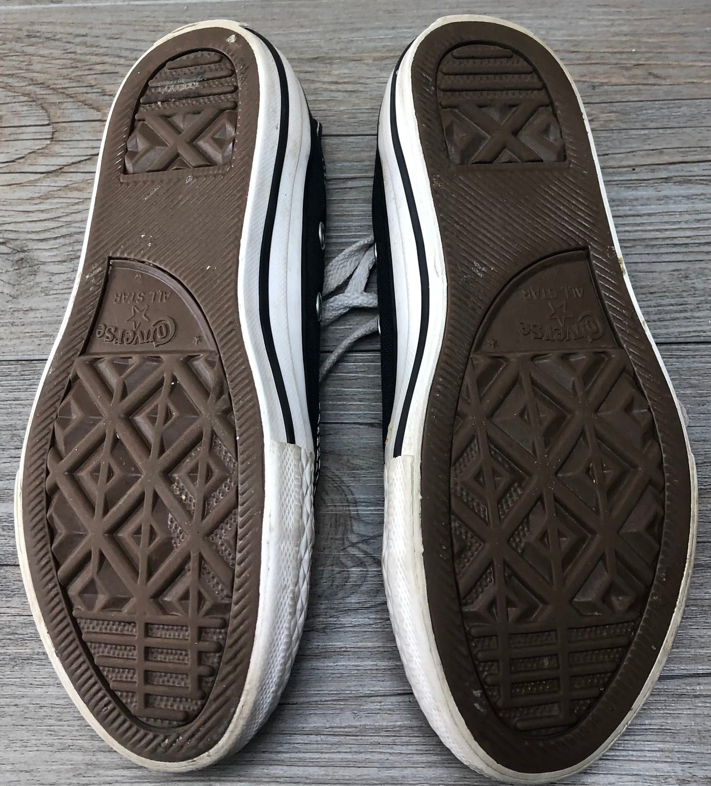 Black Converse Sneaker Shoes, 13Y