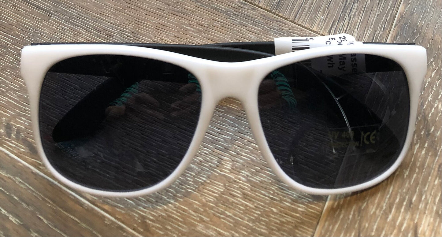 Black/wh Cape May Sunglasses, 7-8Y