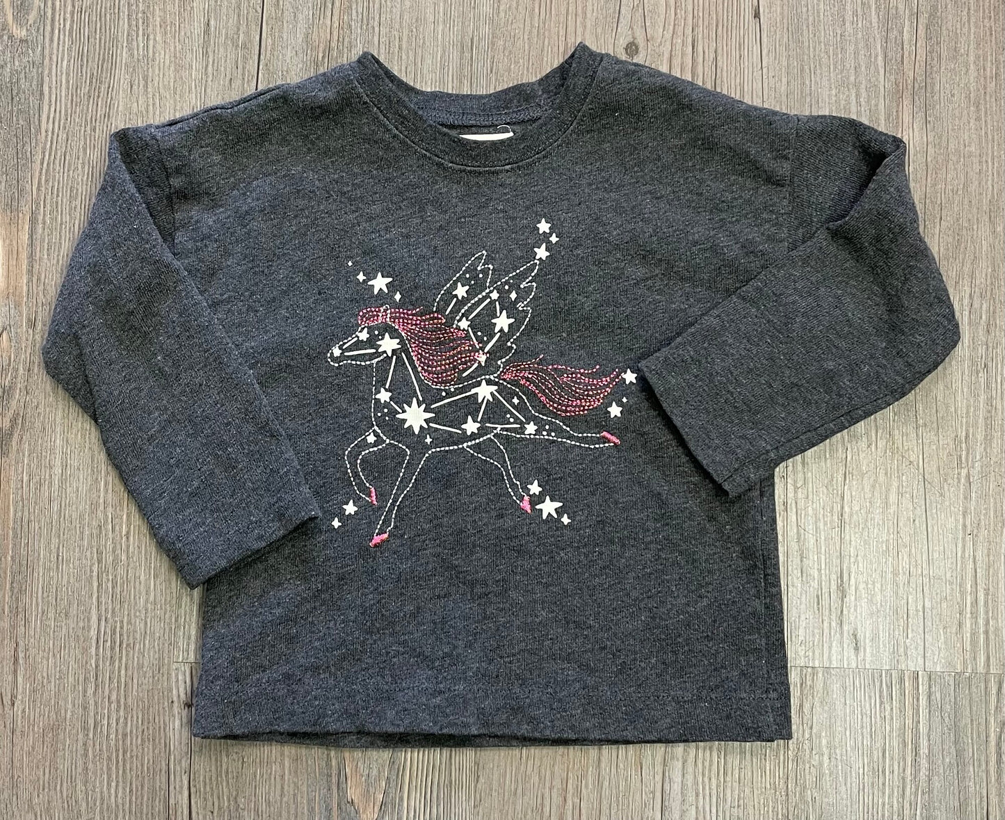 Charcoal Hatley Top LS, 3Y