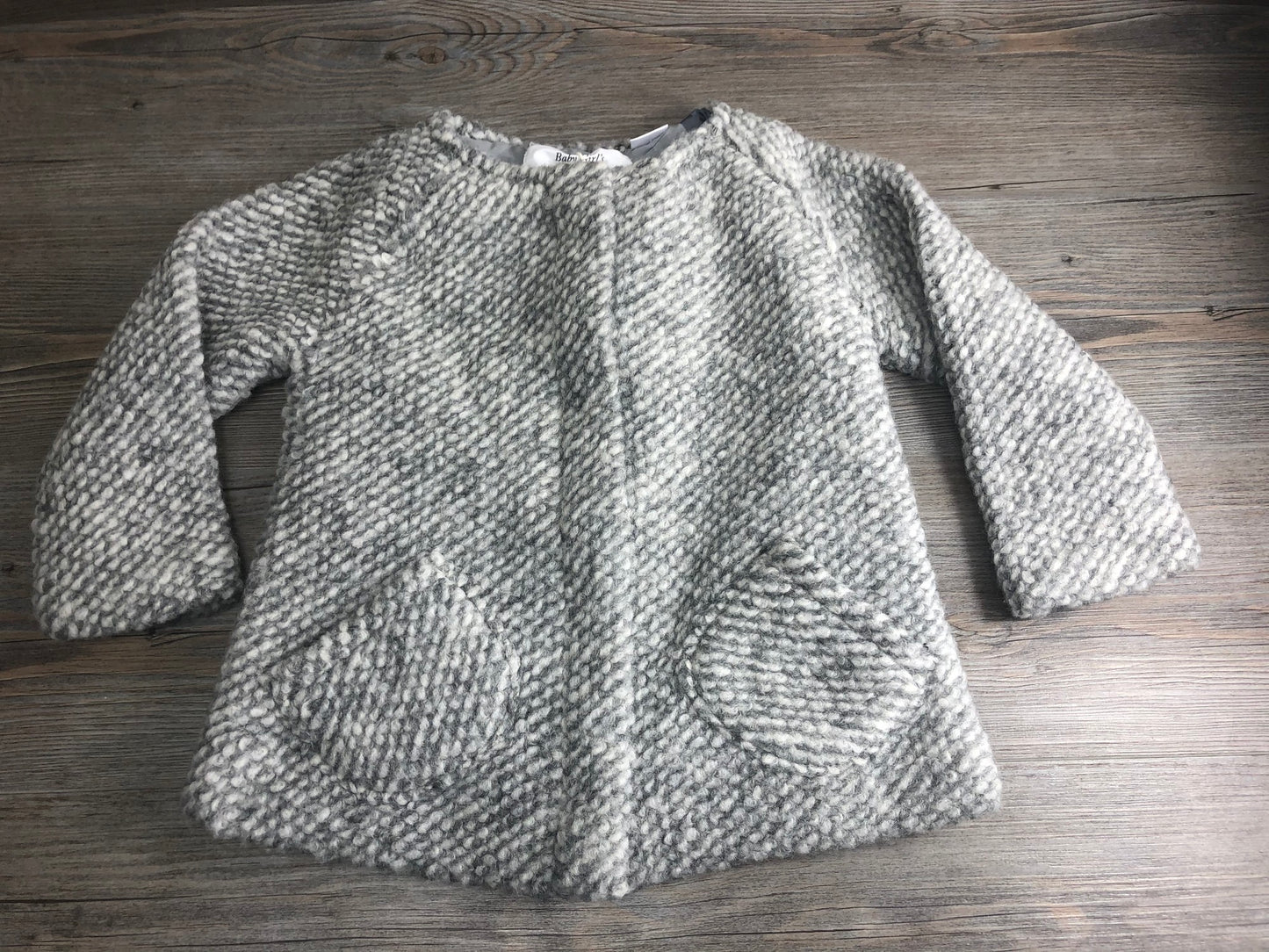 Grey Zara Knit Jacket, 18-24M
